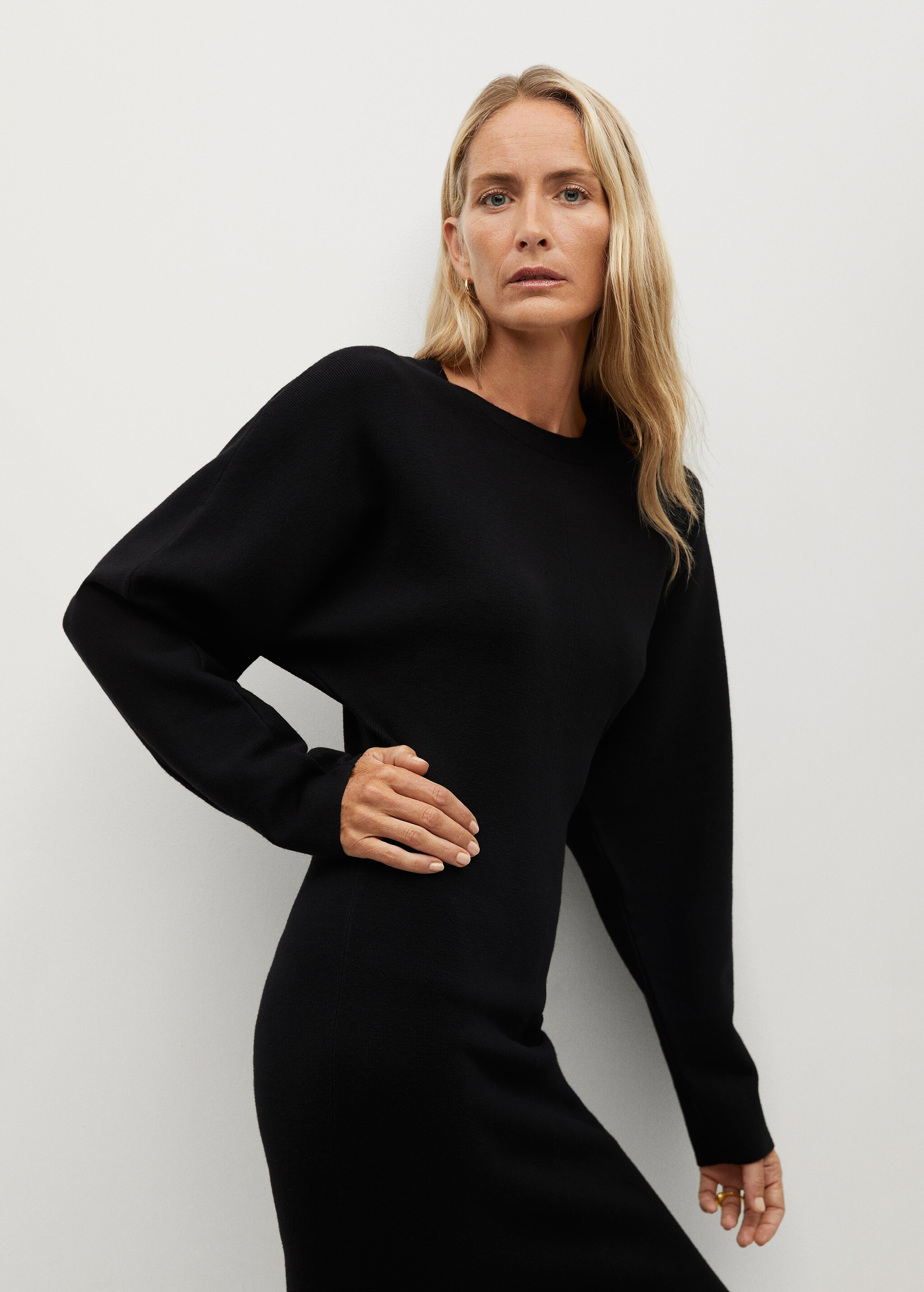 Vestido punto fino - Plano medio