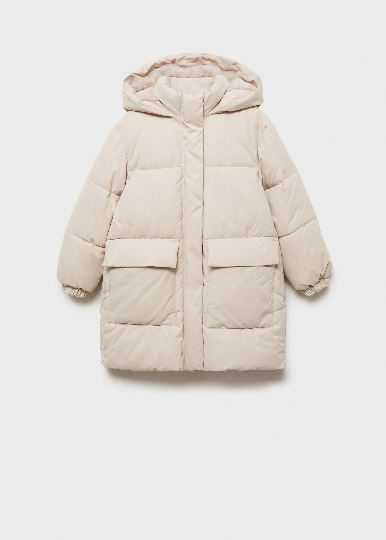 Prošívaná bunda anorak s kapsami - Zboží bez modelu
