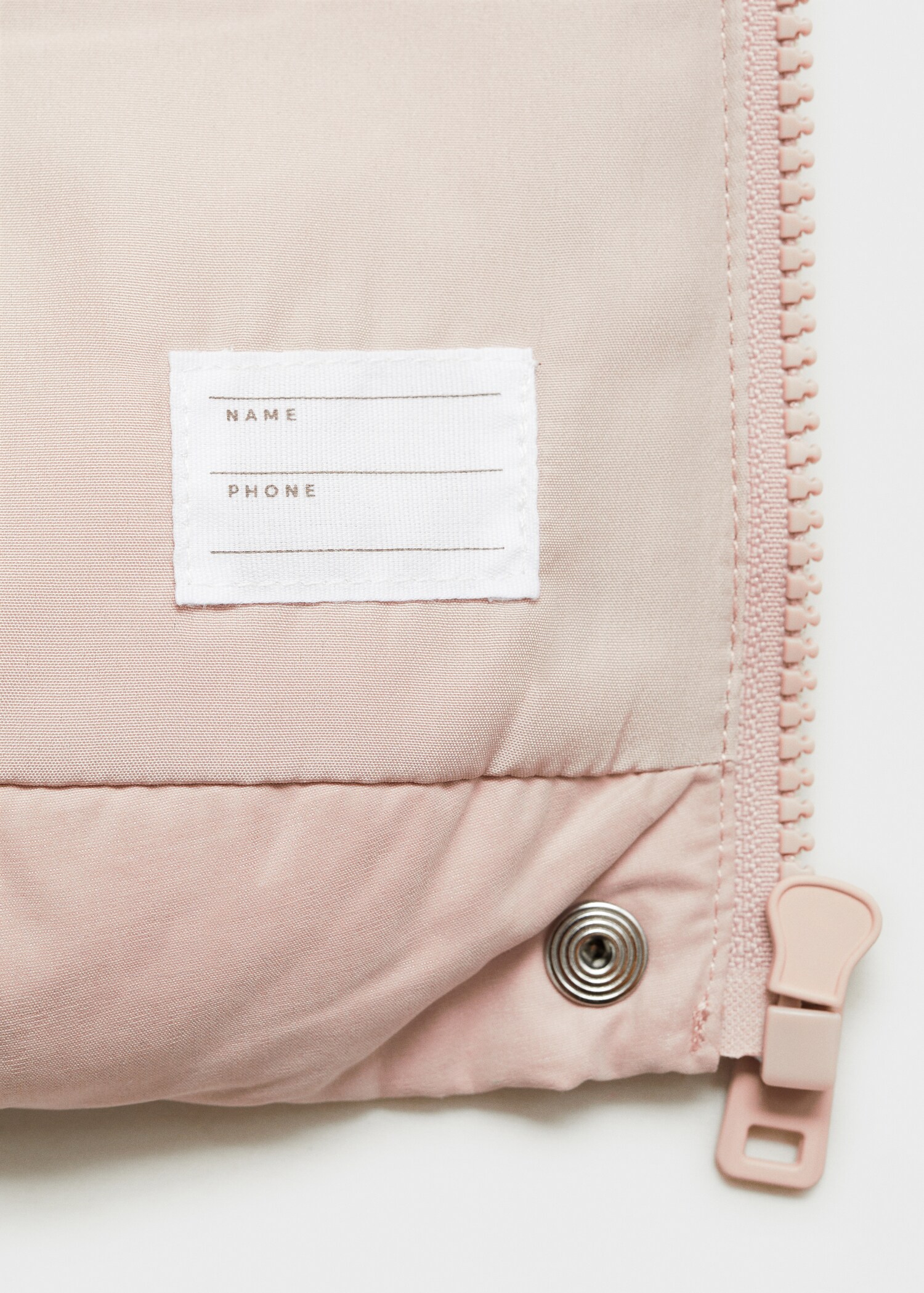 Prošívaná bunda anorak s kapsami - Detail zboží 0