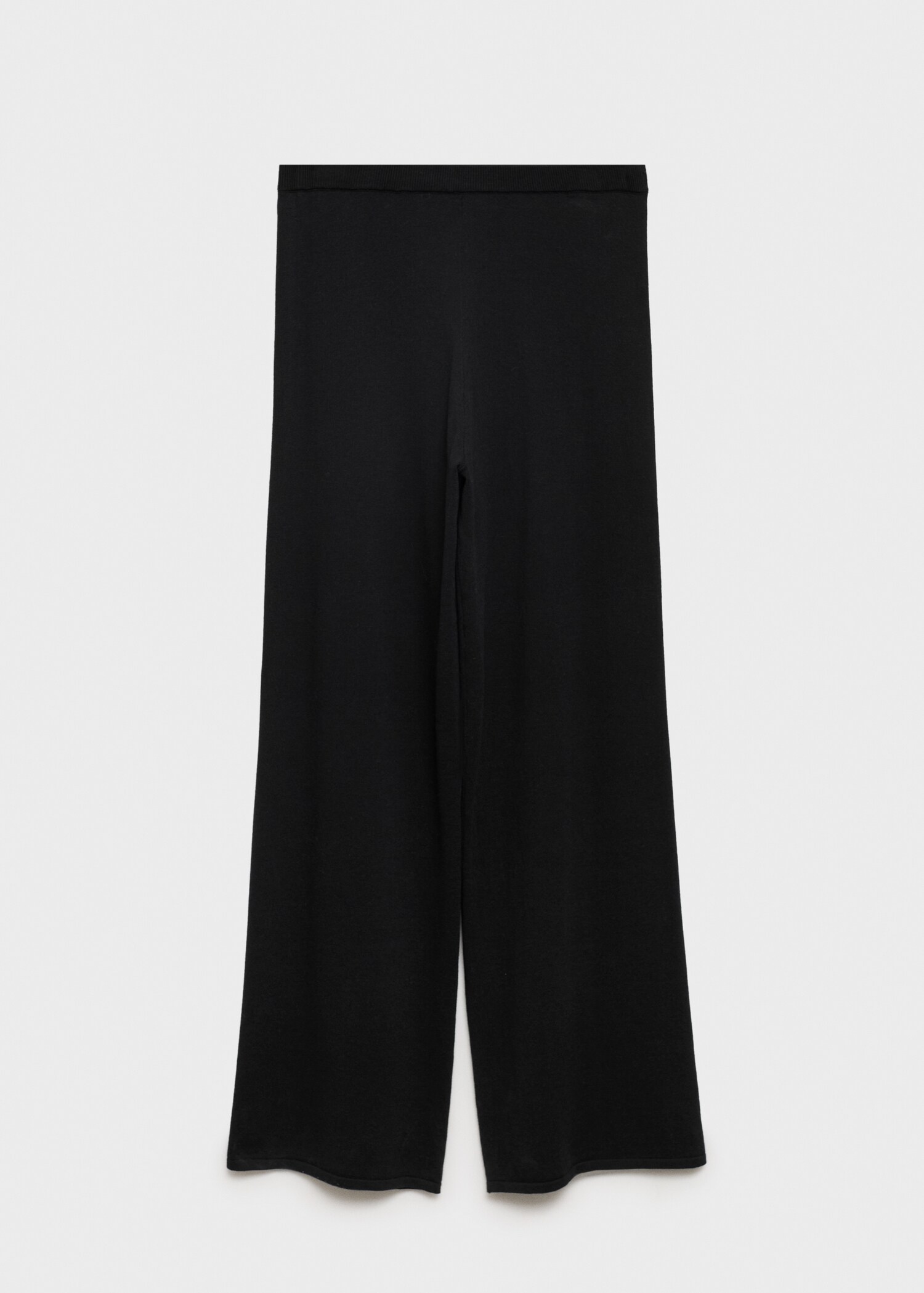 Fine-knit wideleg trousers - Article without model
