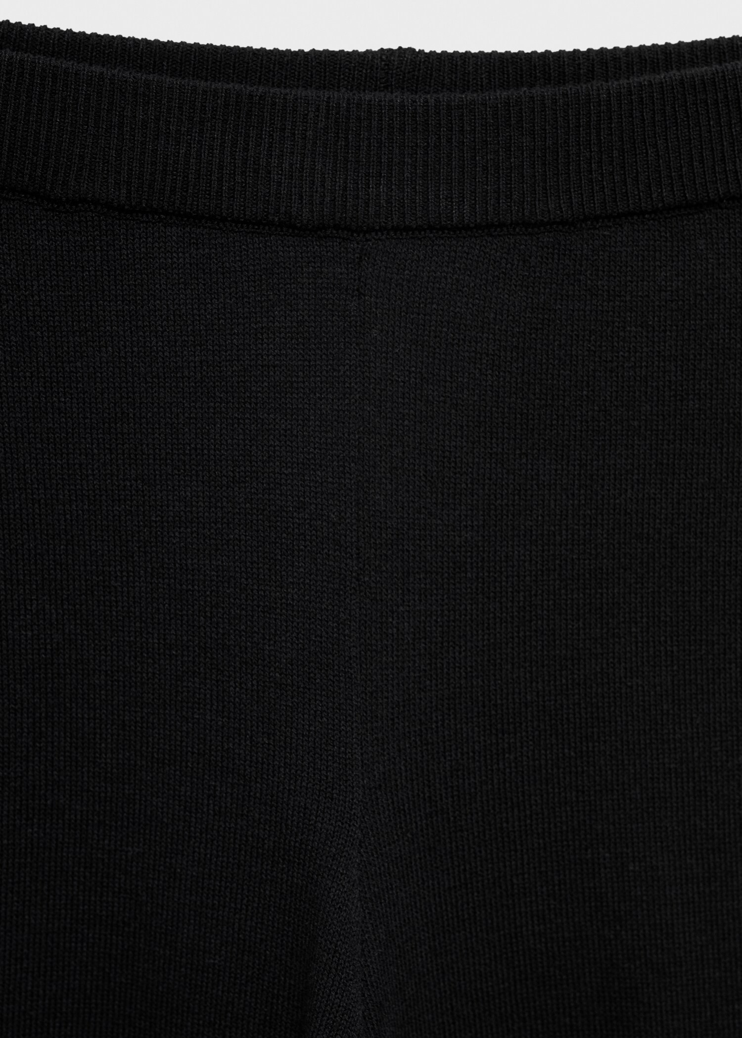 Fine-knit wideleg trousers - Details of the article 8