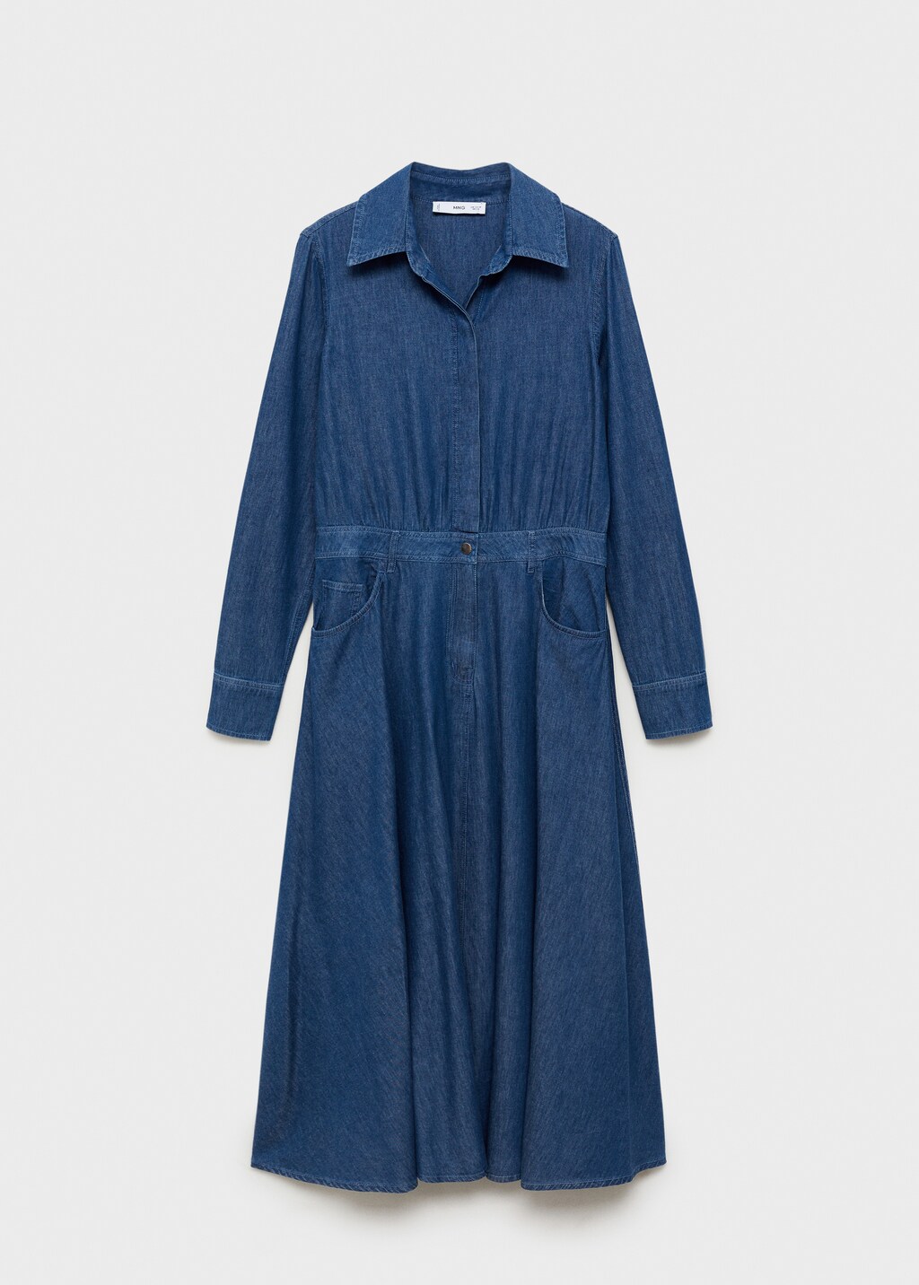 ジャケット・アウター I LINE DENIM SHIRT DRESS ジャケット・アウター I LINE DENIM SHIRT DRESS Aileen Short