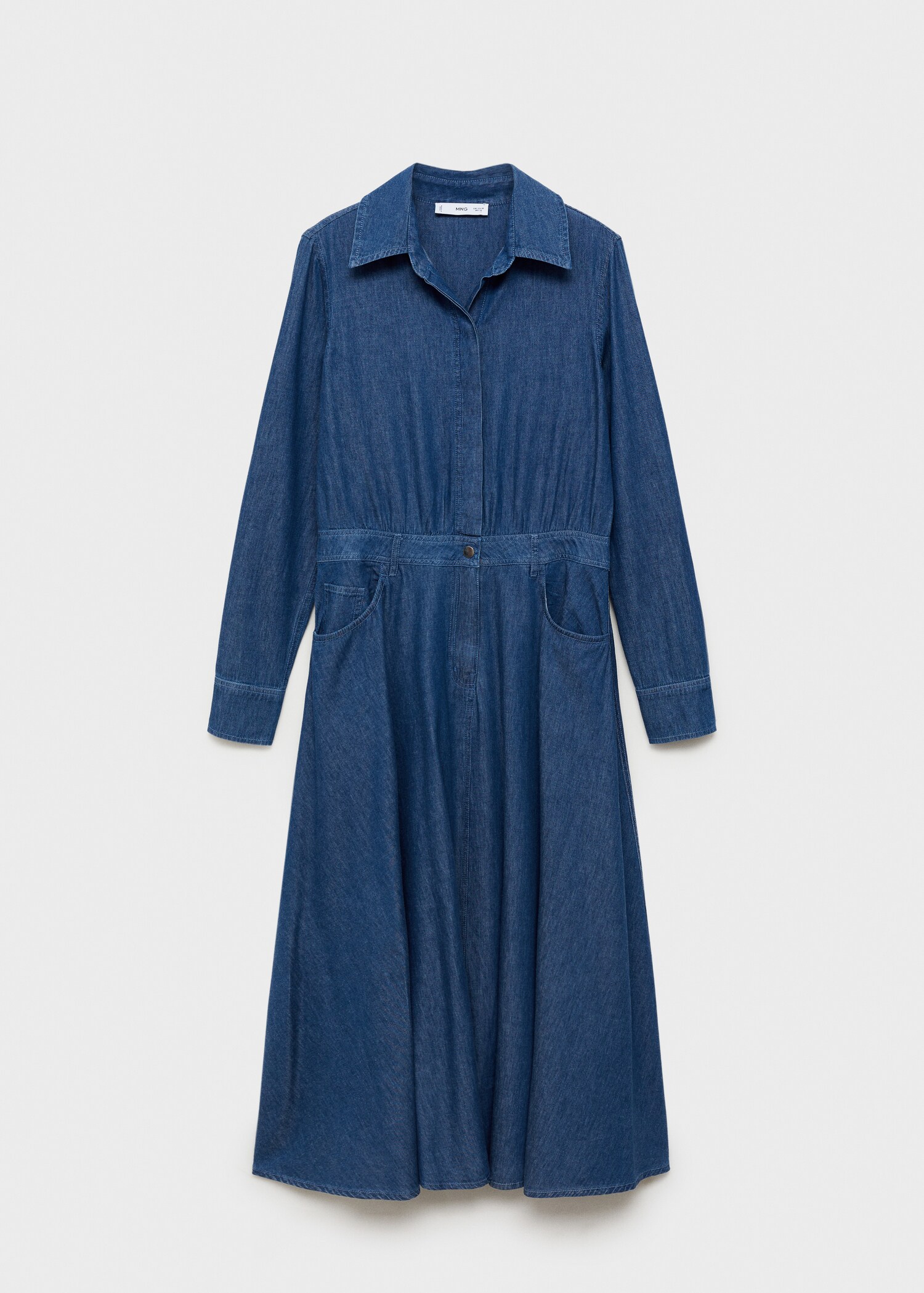 Robe chemise jean - Article sans modèle