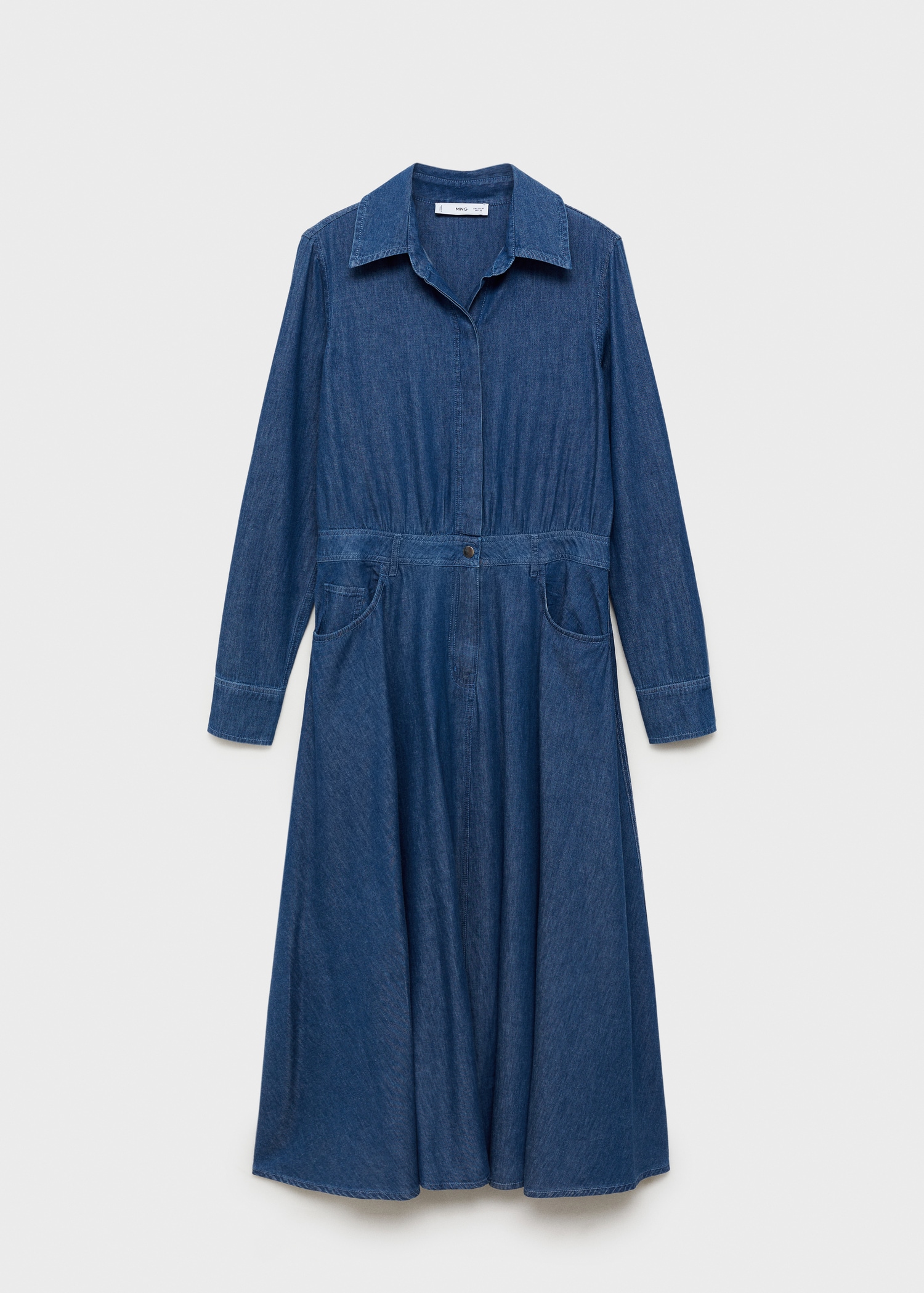 Denim Dress Robe Chemise Jean Femme Robe En Jean La Redoute Robe