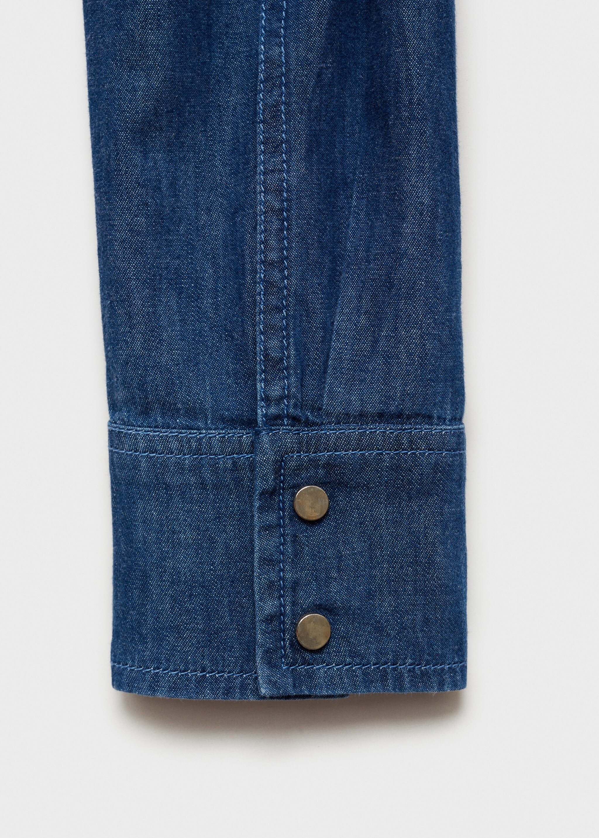 Robe chemise jean - Détail de l'article 0, Bleu foncé. Ref: 77097645-00.