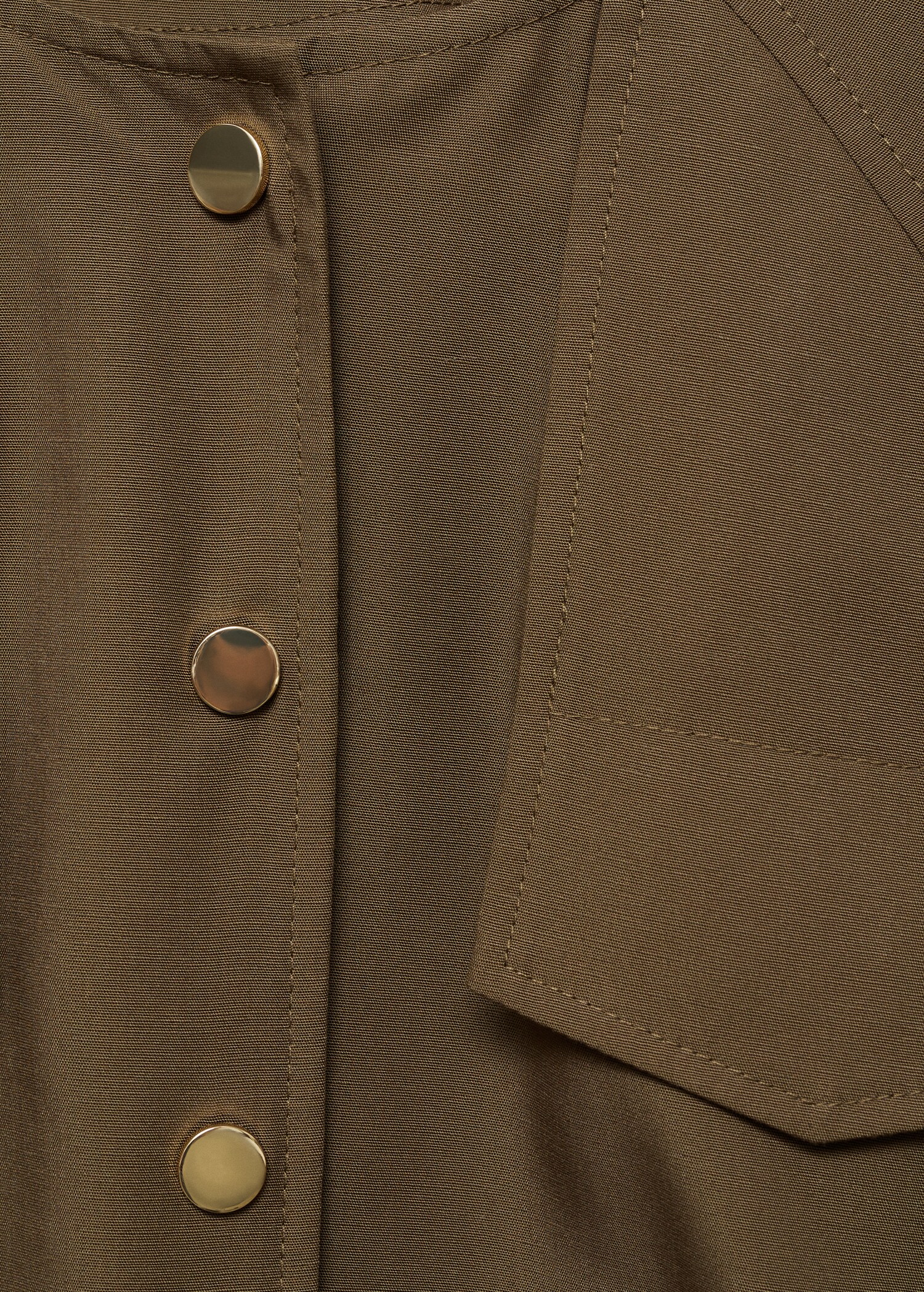 Jacke aus Lyocell mit Taschen - Detail des Artikels 8