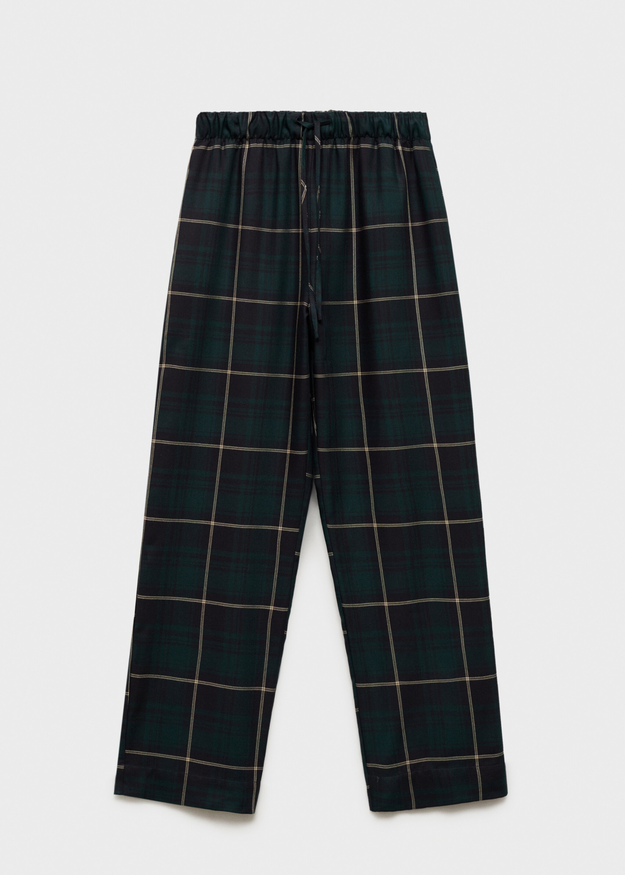 Pantalon droit à carreaux - Article sans modèle