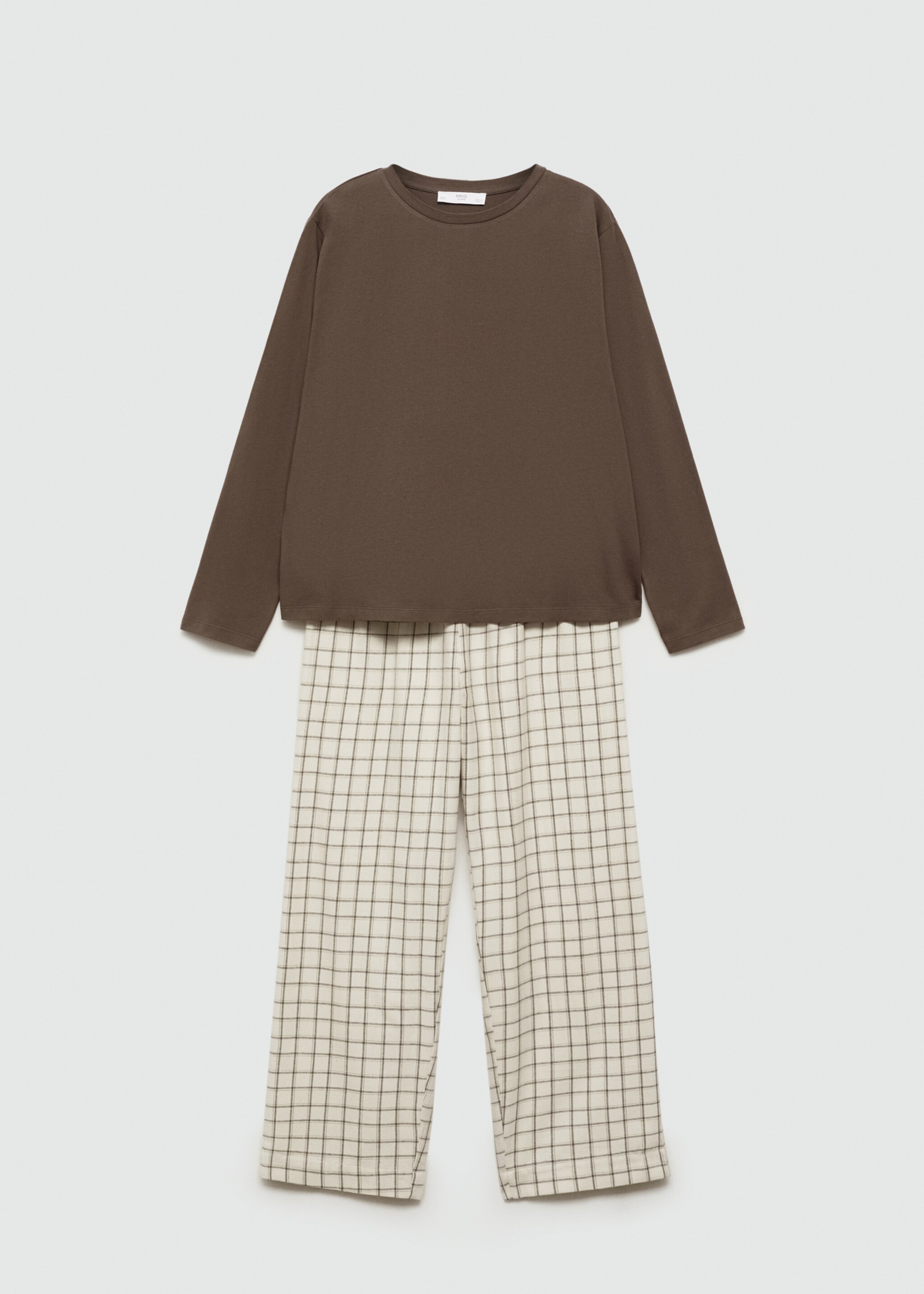 Zweiteiliger Flanell-Pyjama - Artikel ohne Model