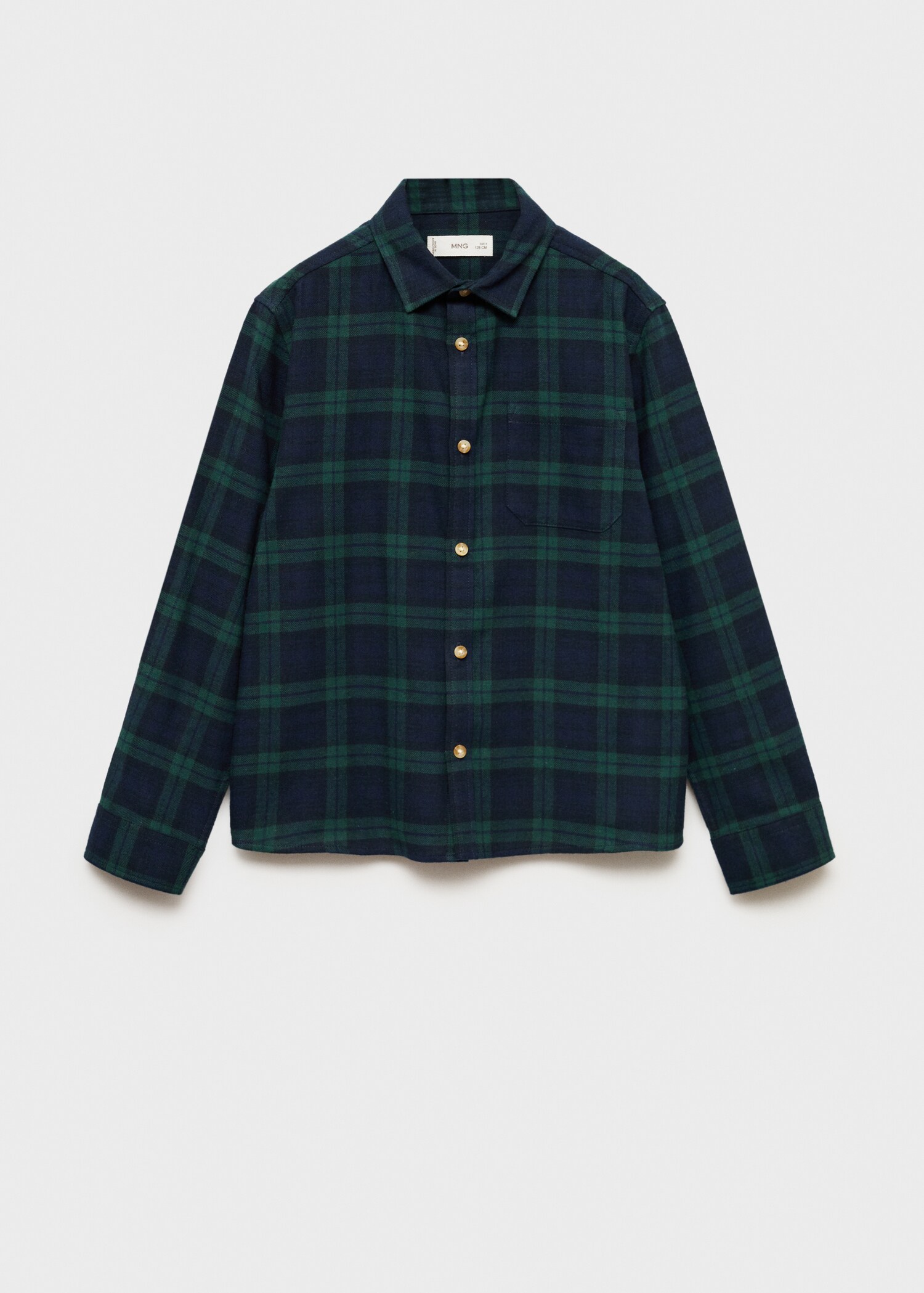 Camisa algodón cuadros - Artículo sin modelo