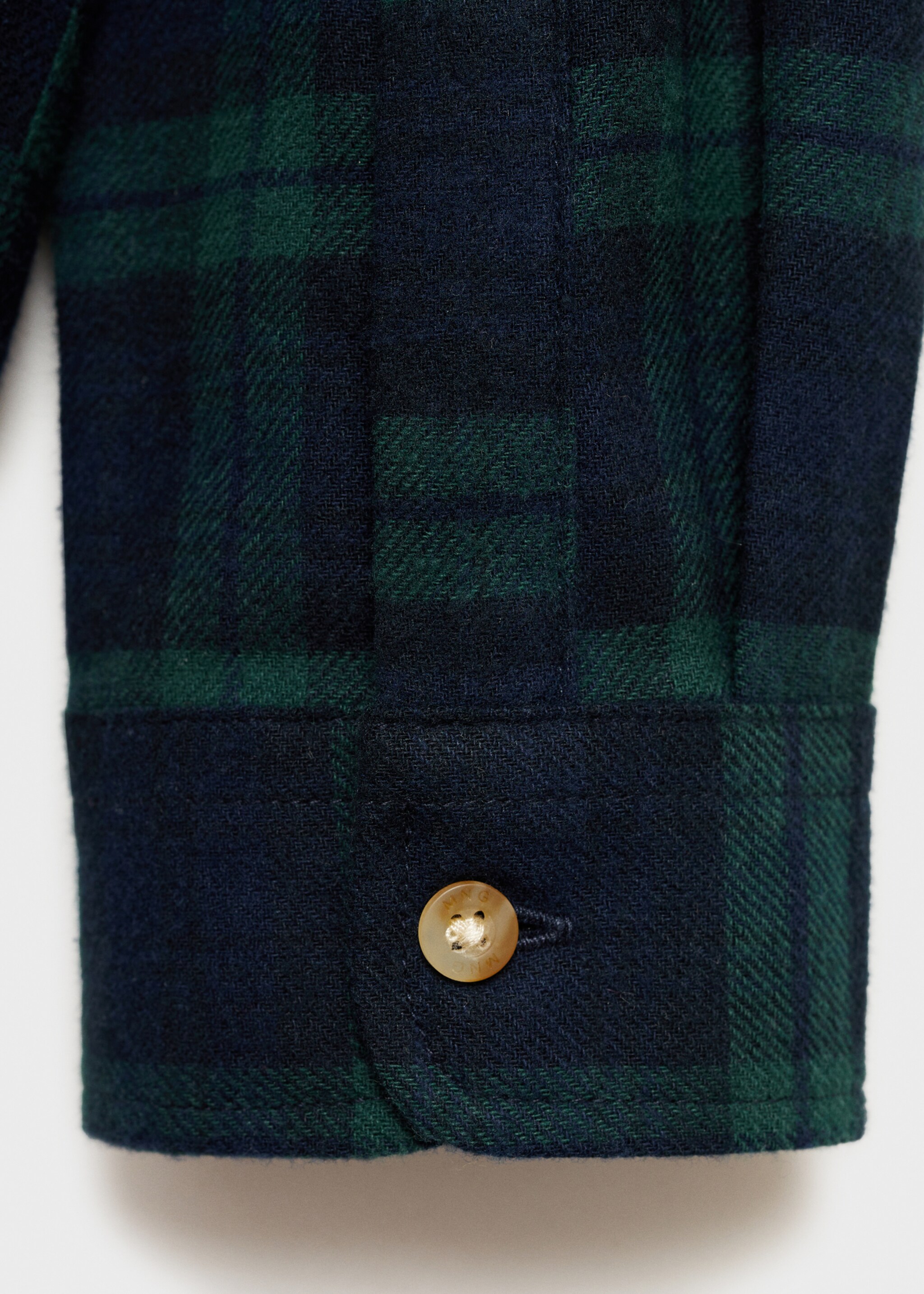 Camisa algodón cuadros - Detalle del artículo 0, Azul marino oscuro. Ref: 77097650-00.