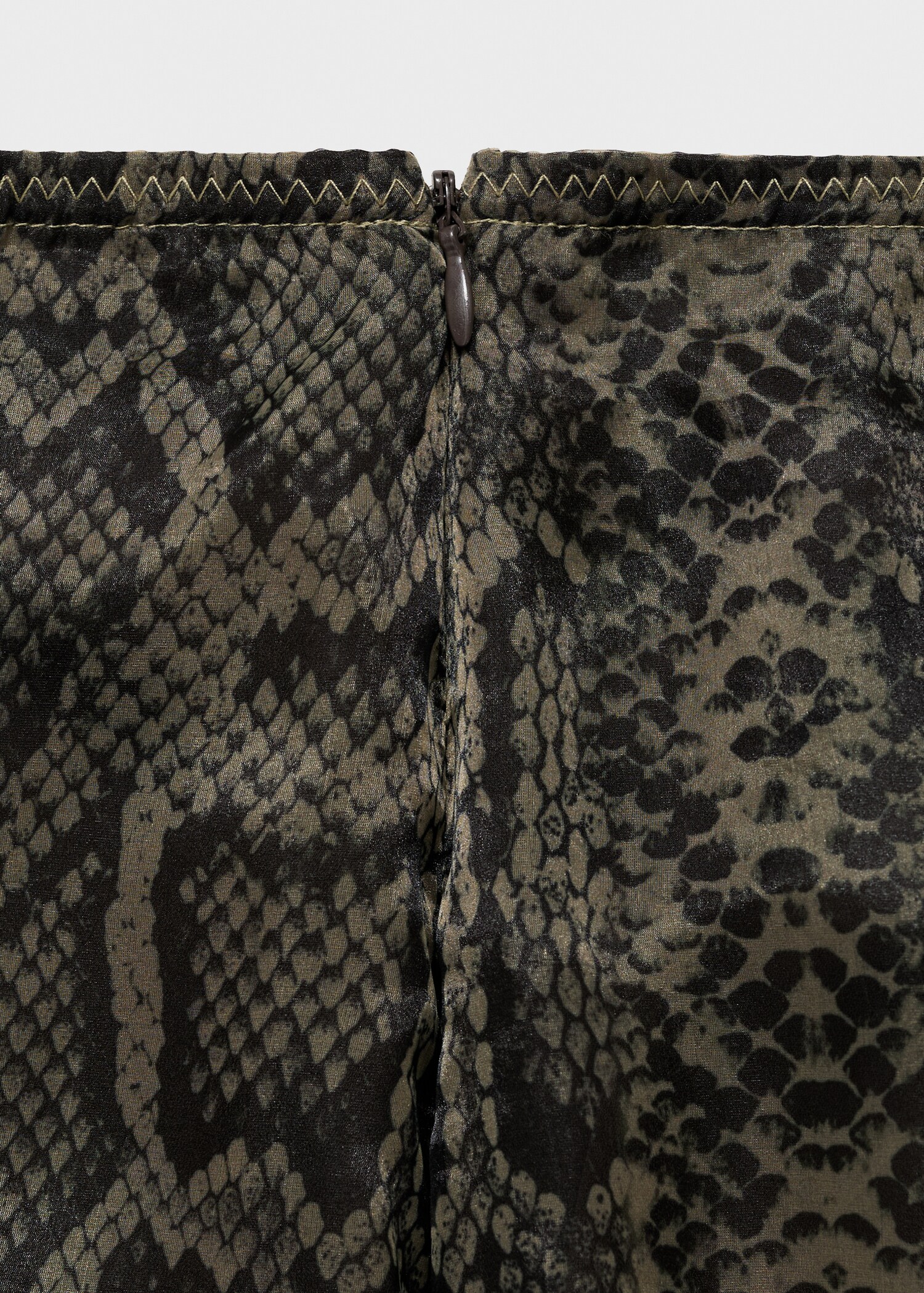 Organza-Rock mit Animal-Print - Detail des Artikels 0