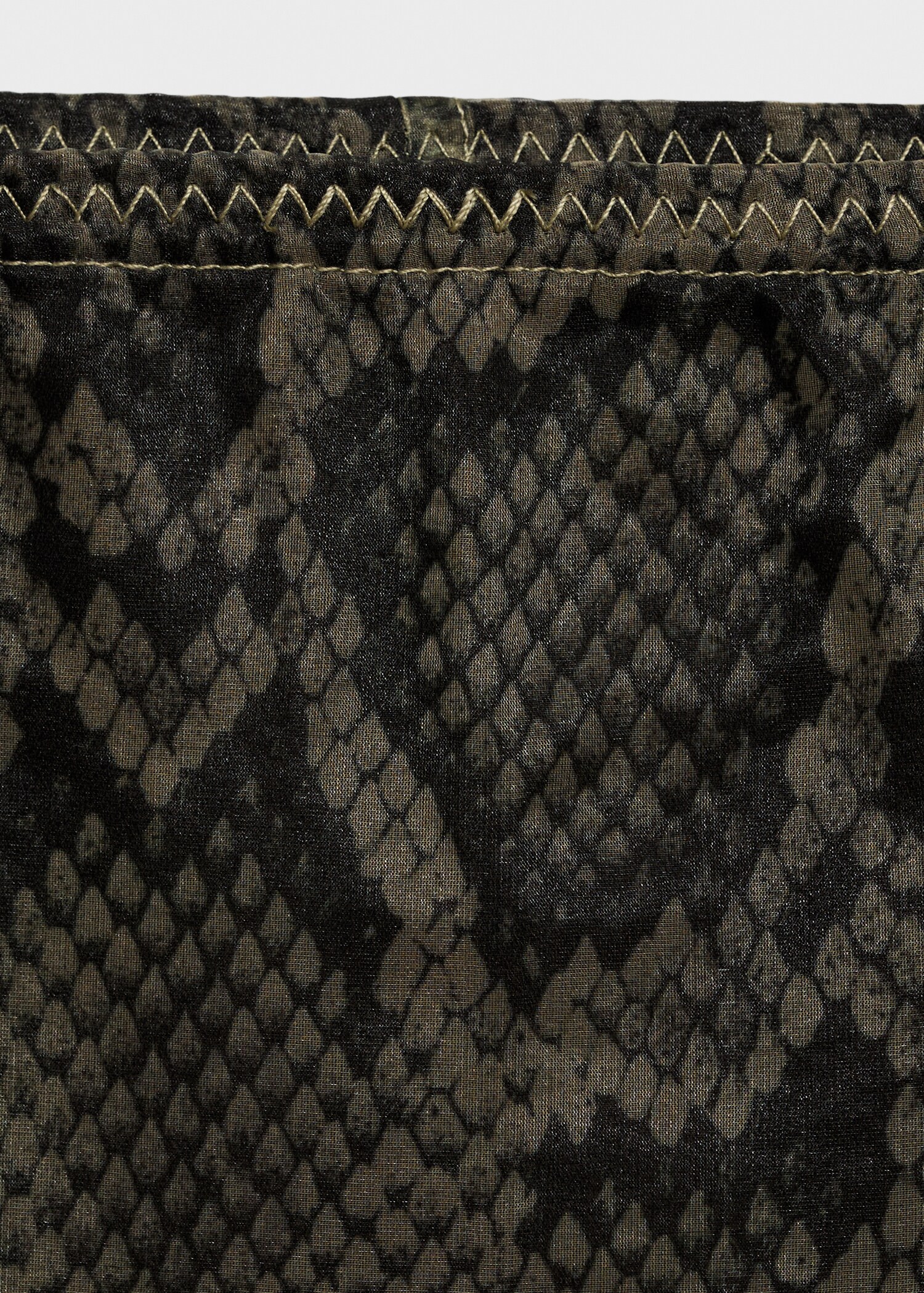 Organza-Rock mit Animal-Print - Detail des Artikels 8