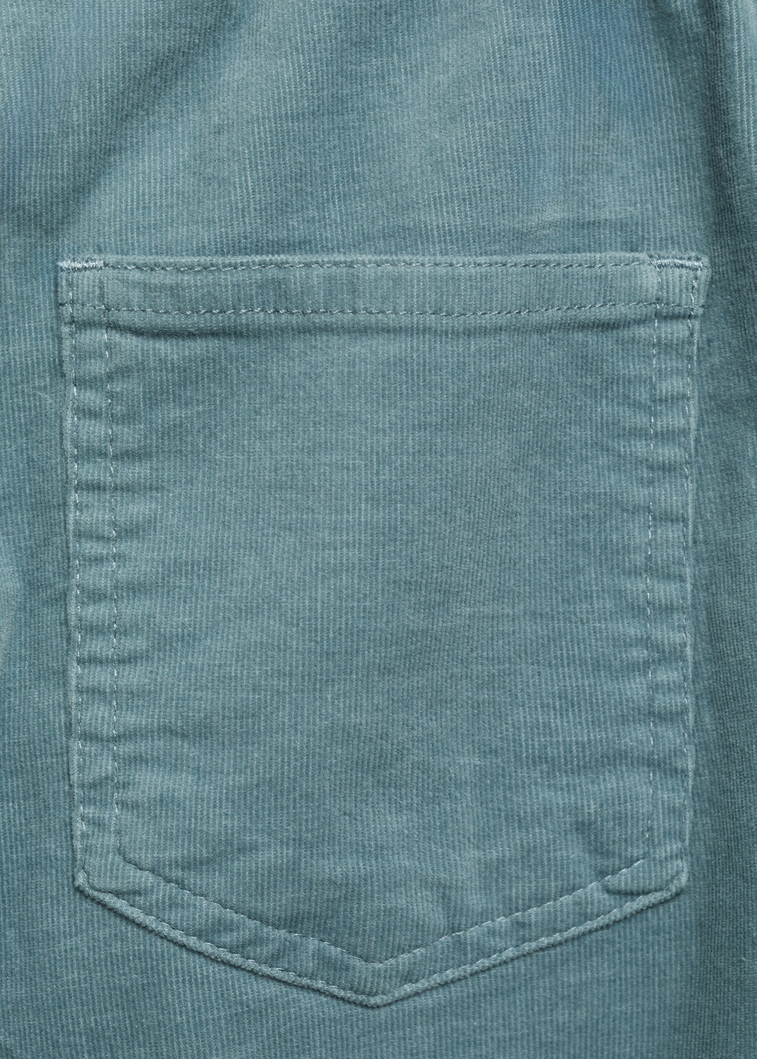 Corduroy trousers with elastic waist - Details of the article 0