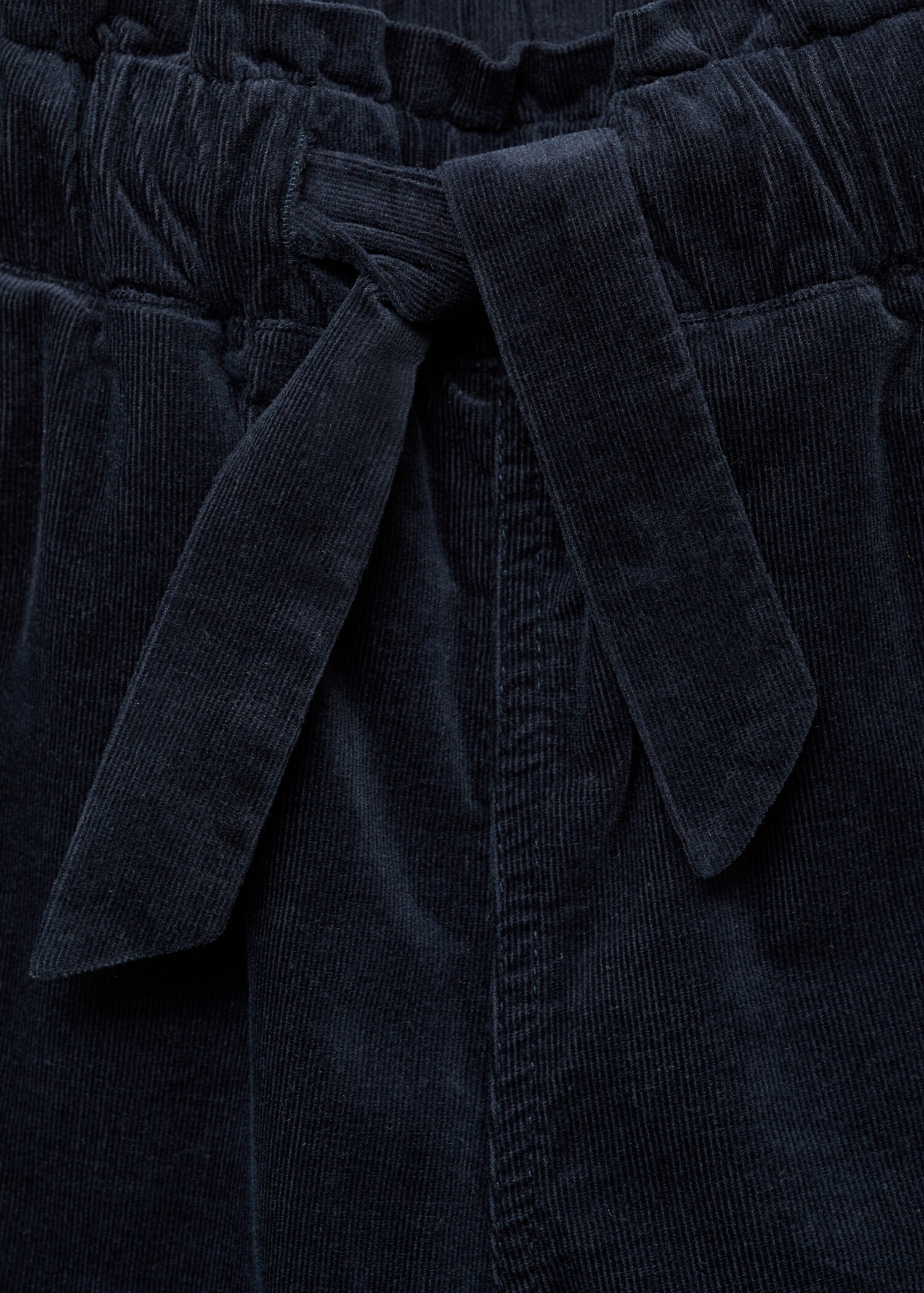 Corduroy trousers with elastic waist - Details of the article 8