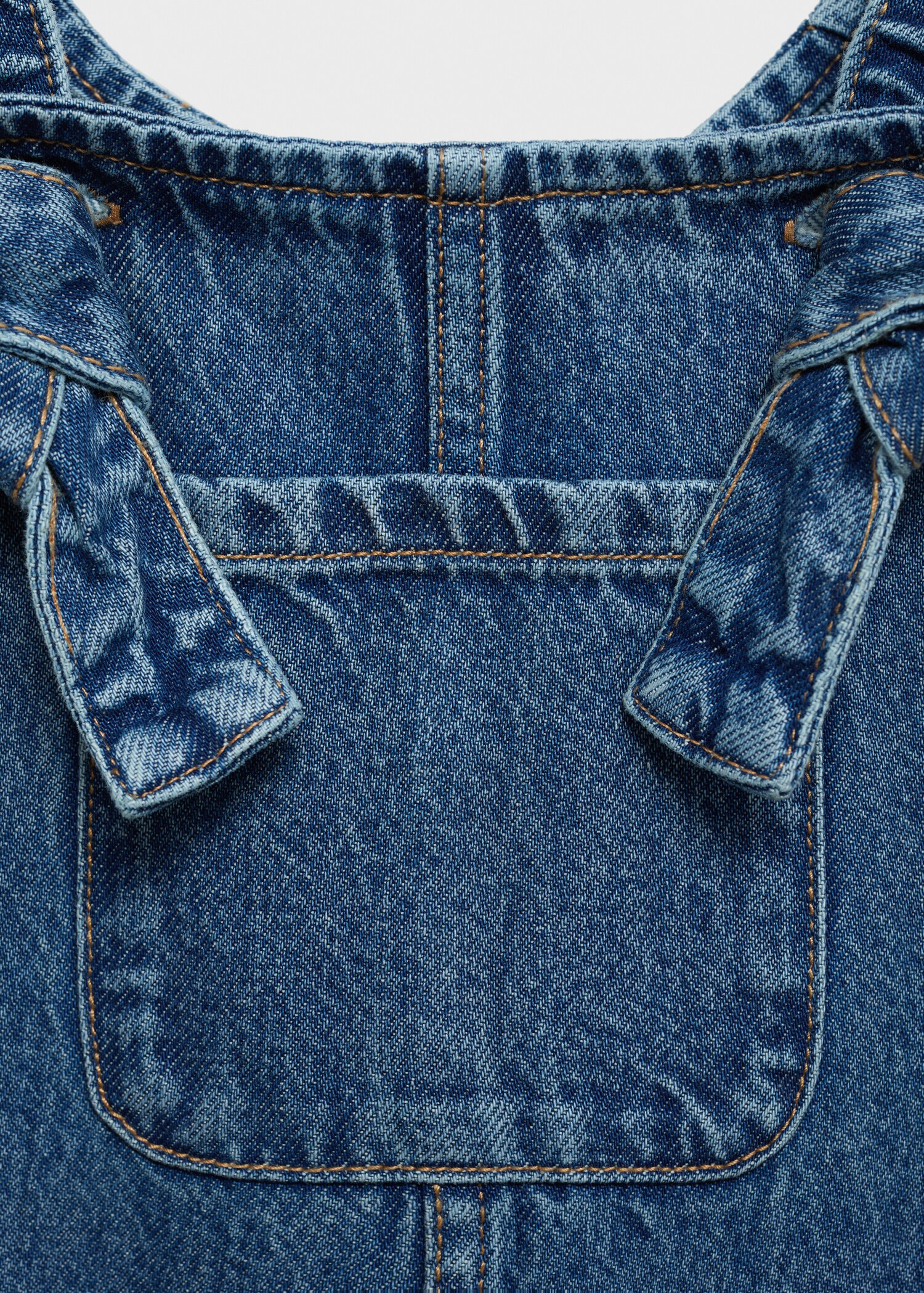 Σαλοπέτα denim μακριά - Λεπτομέρεια του προϊόντος 8