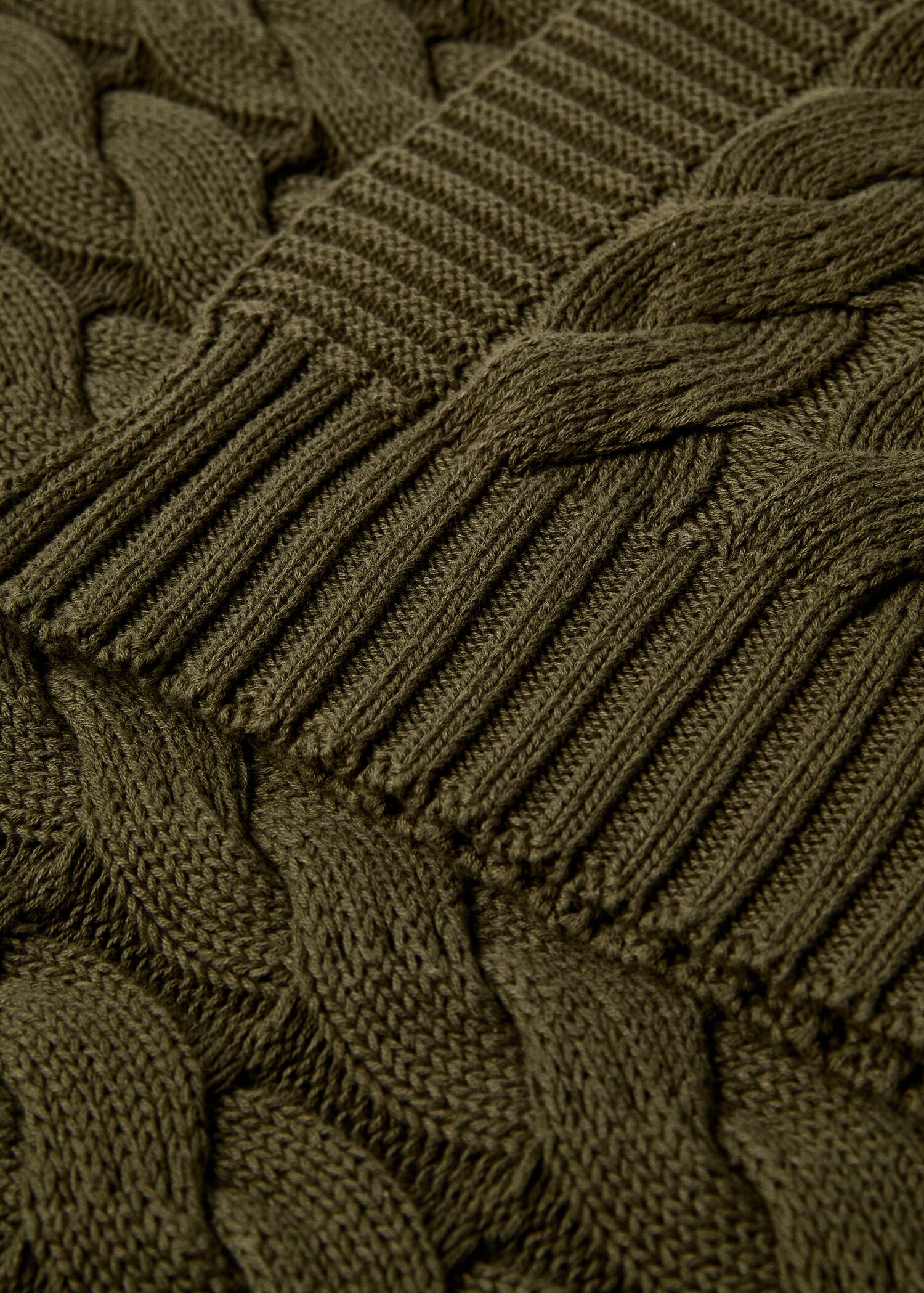 Braided-design blanket 130x180cm - Details of the article 2