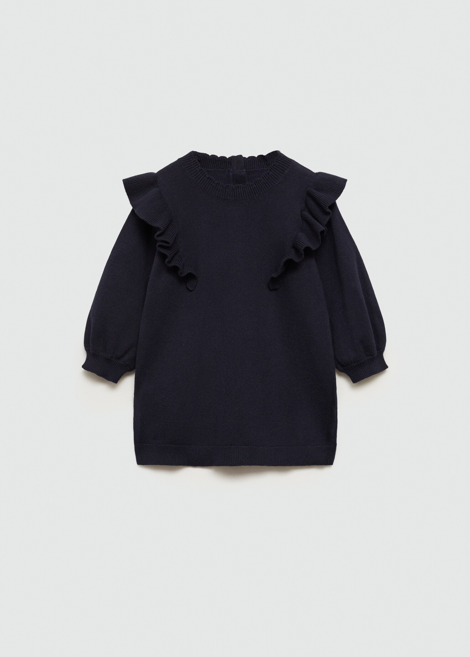 Ruffle knit dress - Article without model