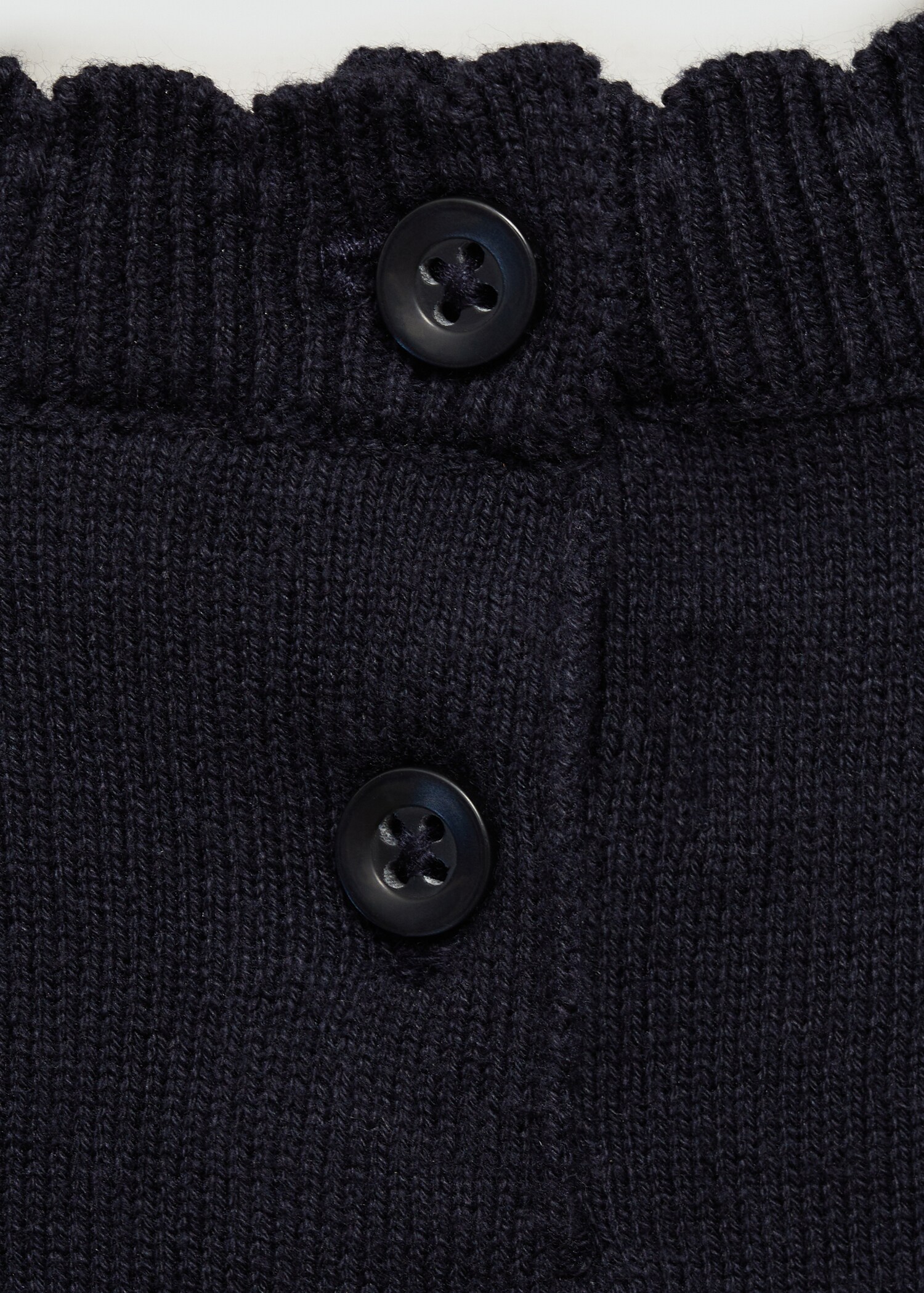 Ruffle knit dress - Details of the article 0