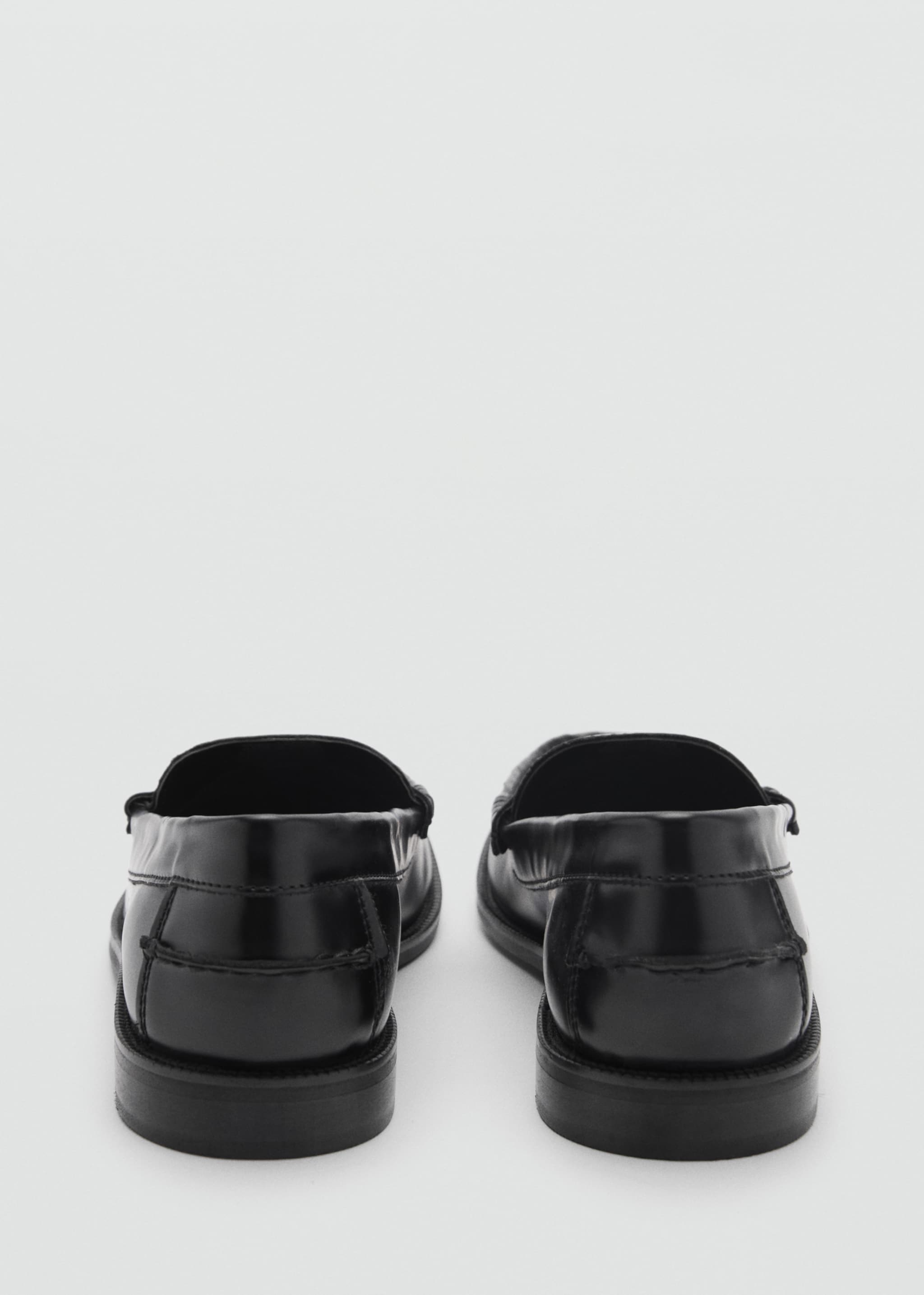 Classic loafers - Details of the article 1, Black. Ref: 77097698-00.