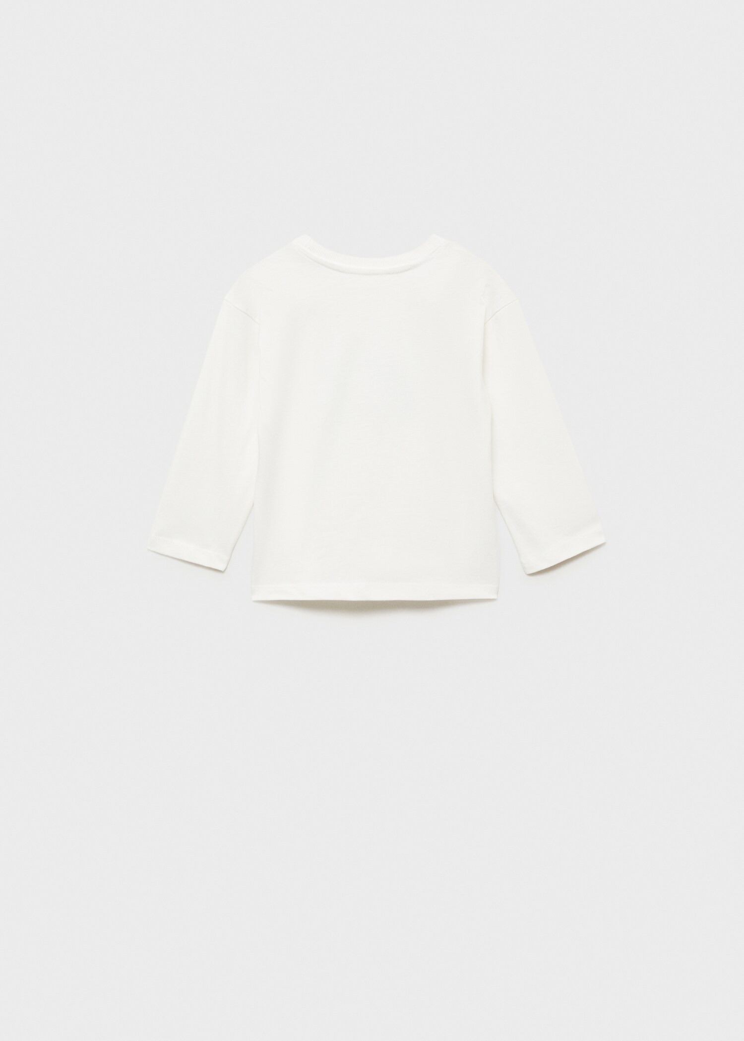Printed long sleeve t-shirt - Reverse of the article