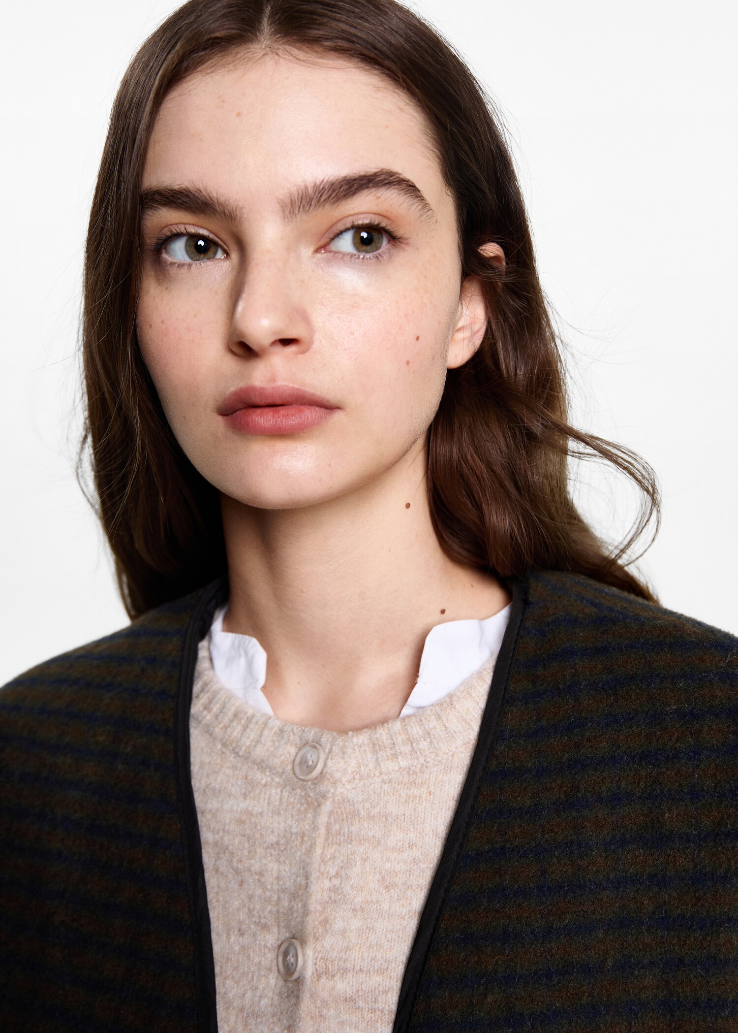 Jacke mit quadratischer Struktur - Detail des Artikels 1