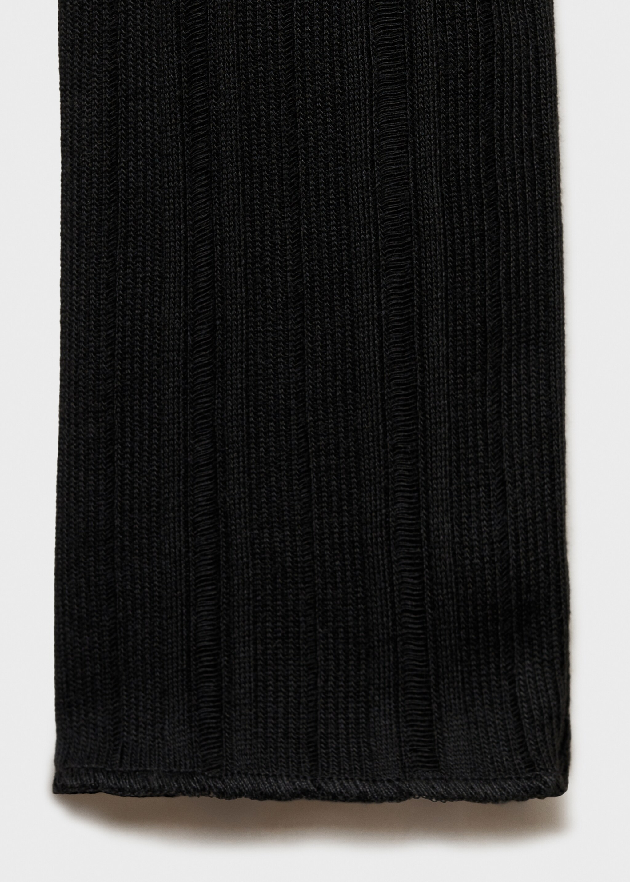 Long sleeve T-shirt - Details of the article 0, Black. Ref: 77097715-00.