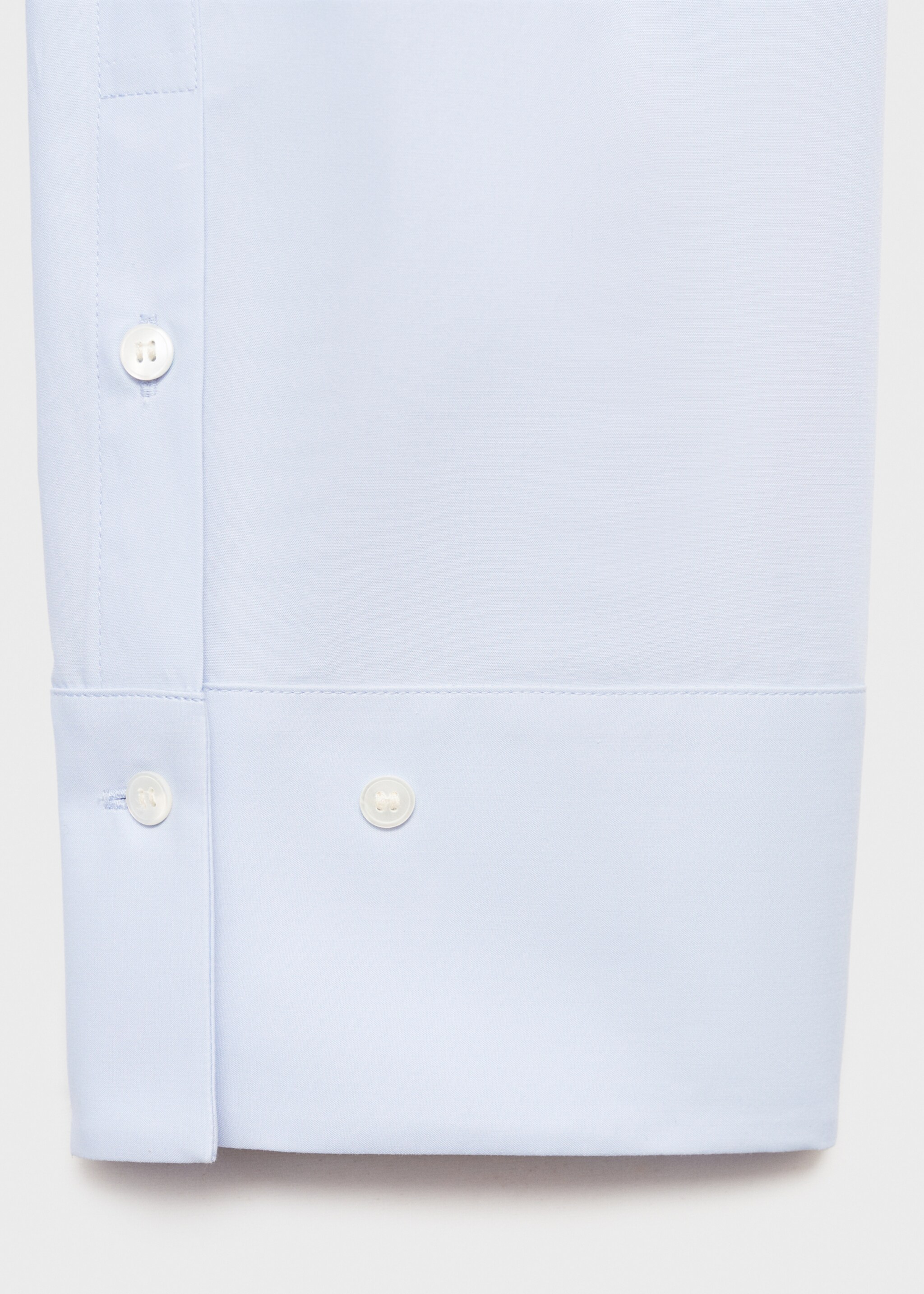 Shirt bow-tie - Details of the article 0, Sky Blue. Ref: 77097716-00.
