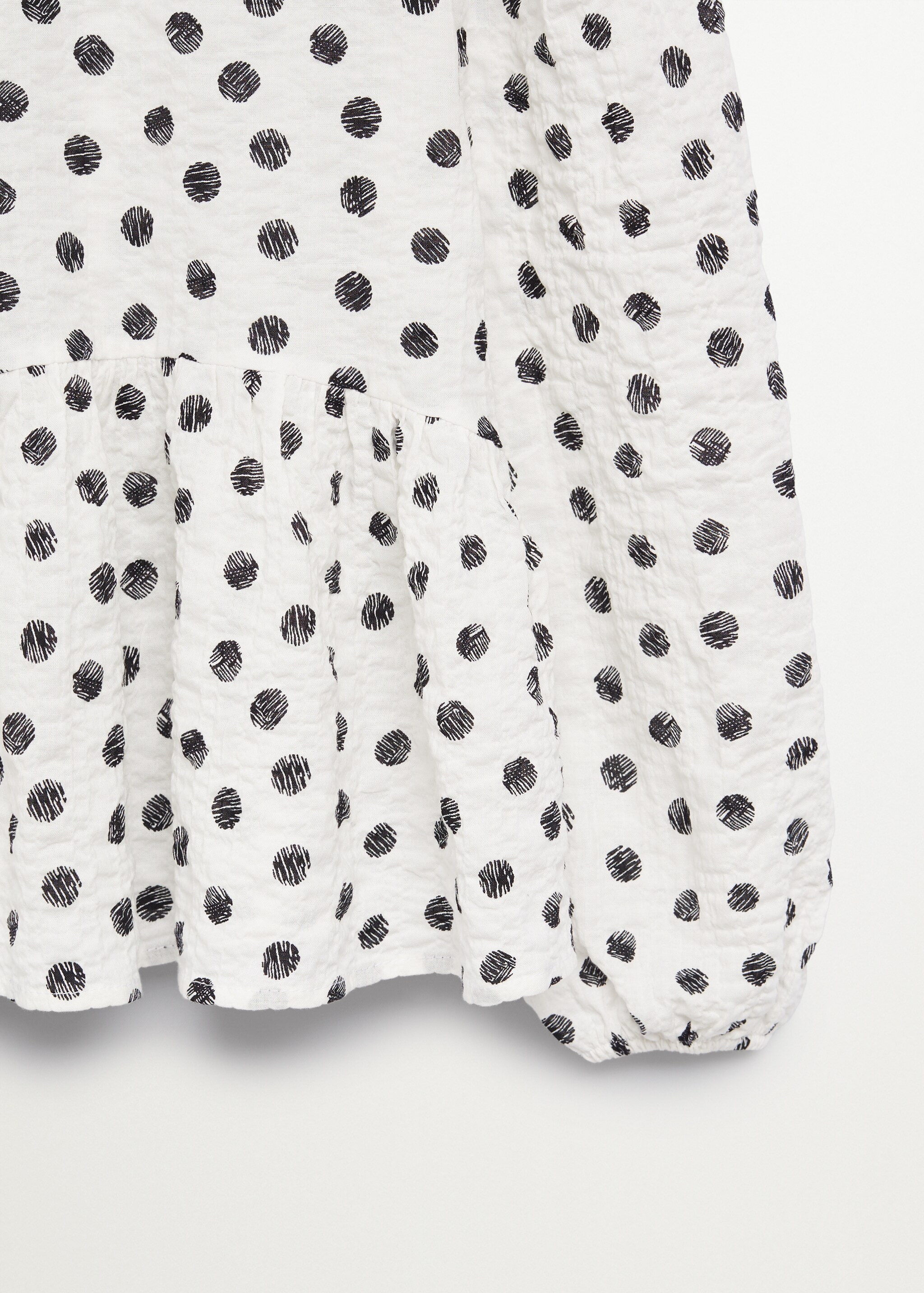 Blouse coton à pois - Détail de l'article 8