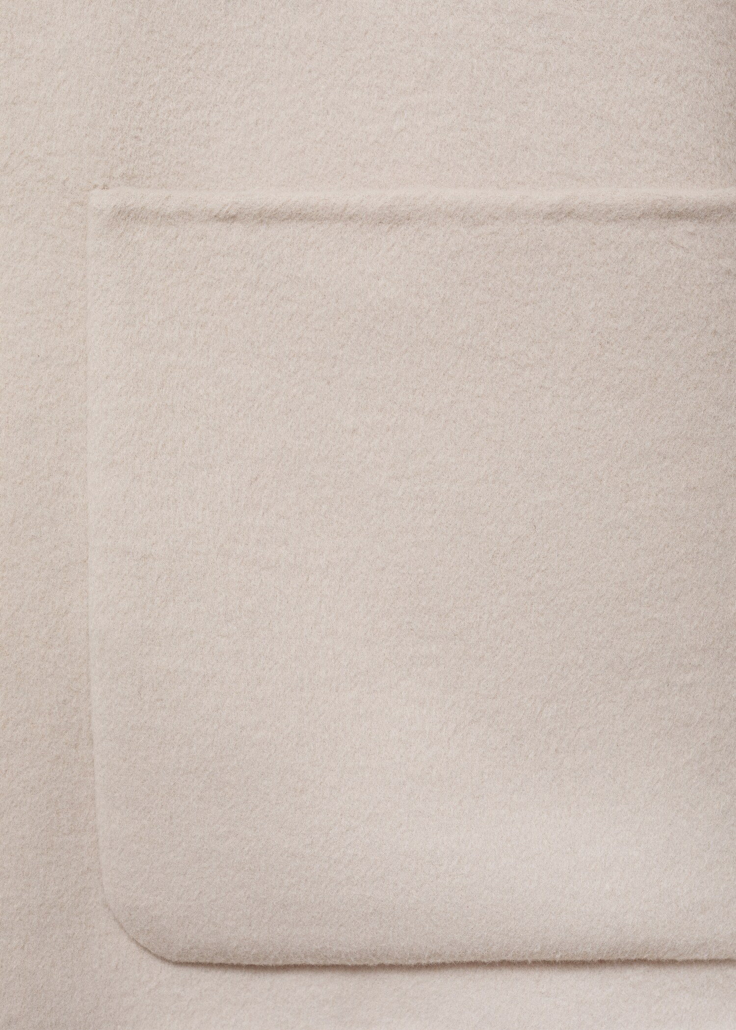 Handmade wool jacket with funnel neck - Details of the article 0