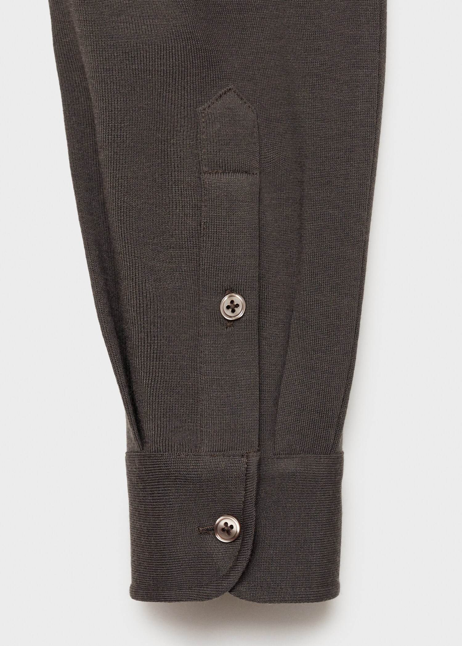 Πόλο μάλλινο regular fit - Λεπτομέρεια του προϊόντος 0