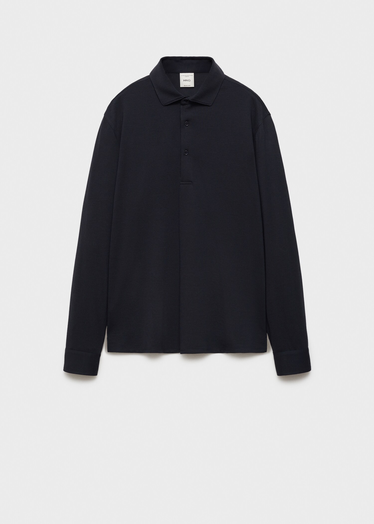 Πόλο μάλλινο regular fit - Προϊόν χωρίς μοντέλο