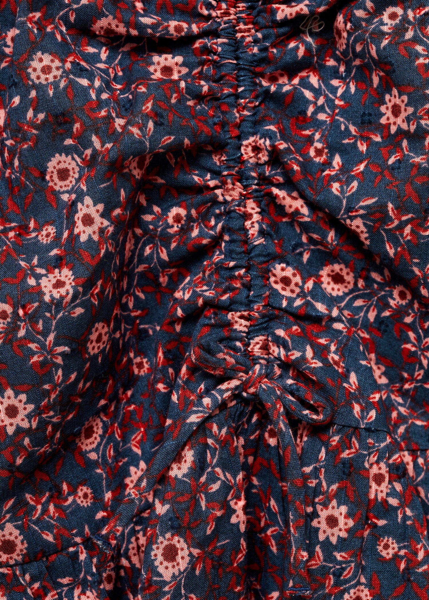 Ruched floral dress - Details of the article 0