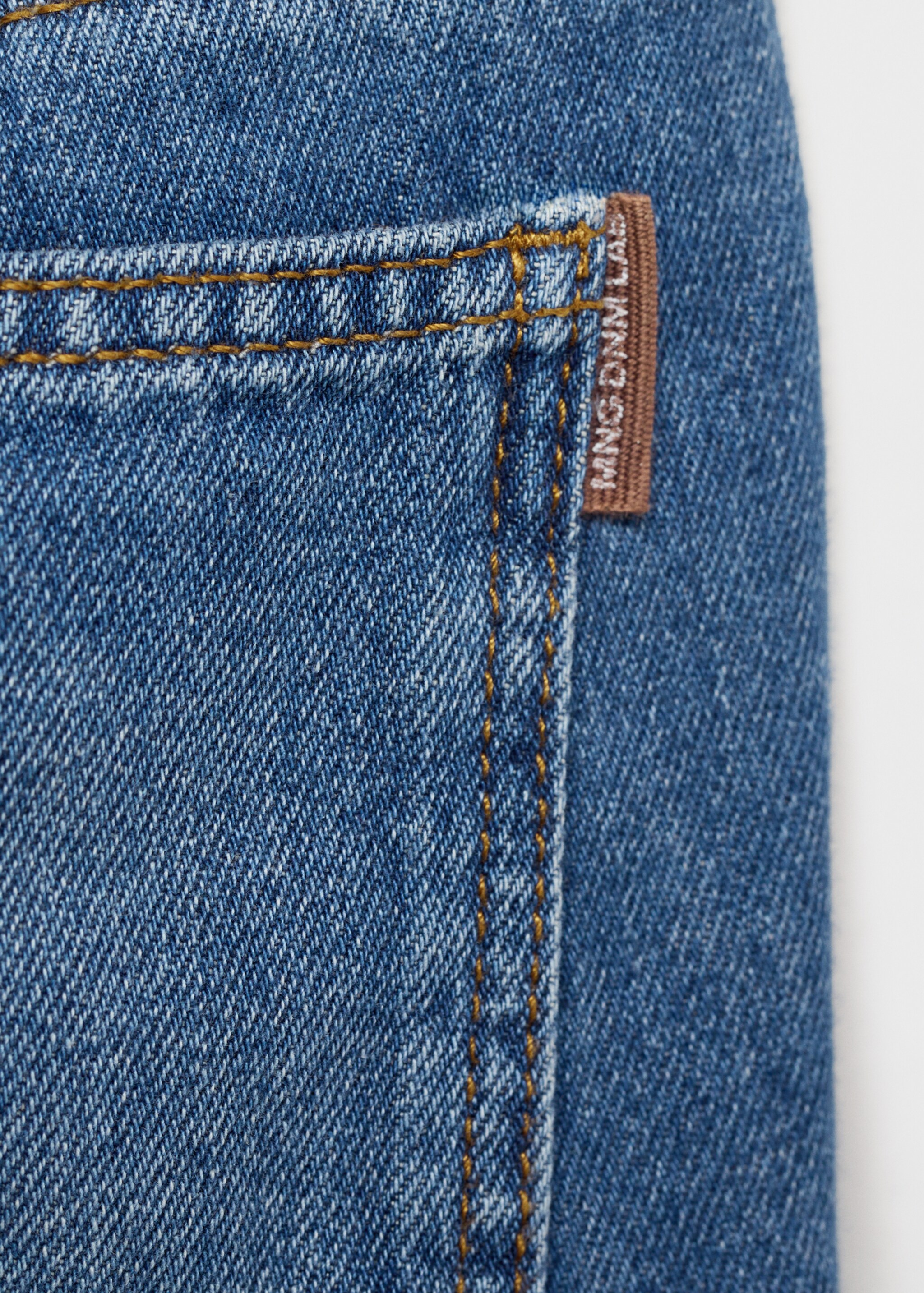 Jeans mit Tunnelzug - Detail des Artikels 0, Mittelblau. Ref: 77097926-00.