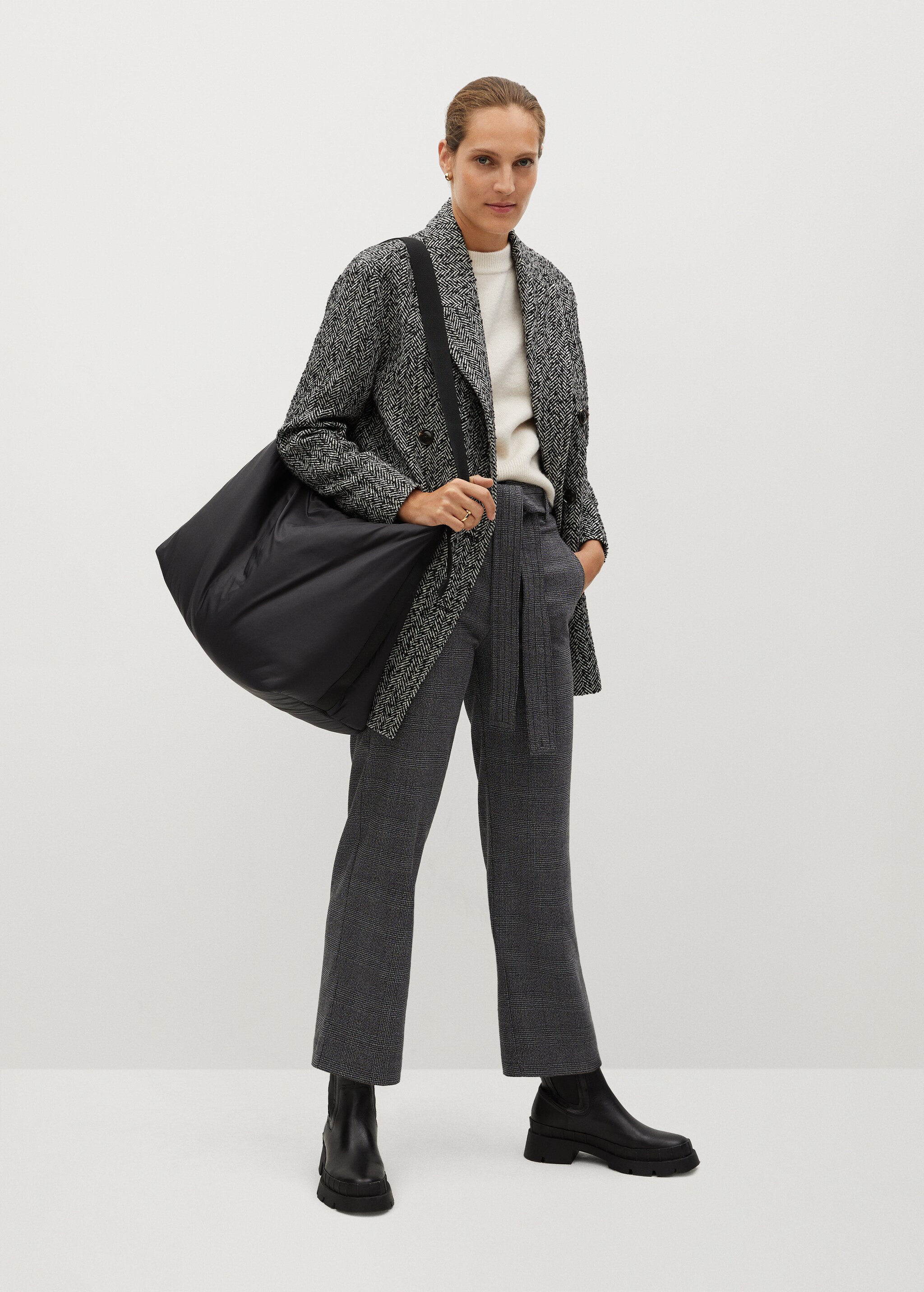 Bow straight trousers - Details of the article 1