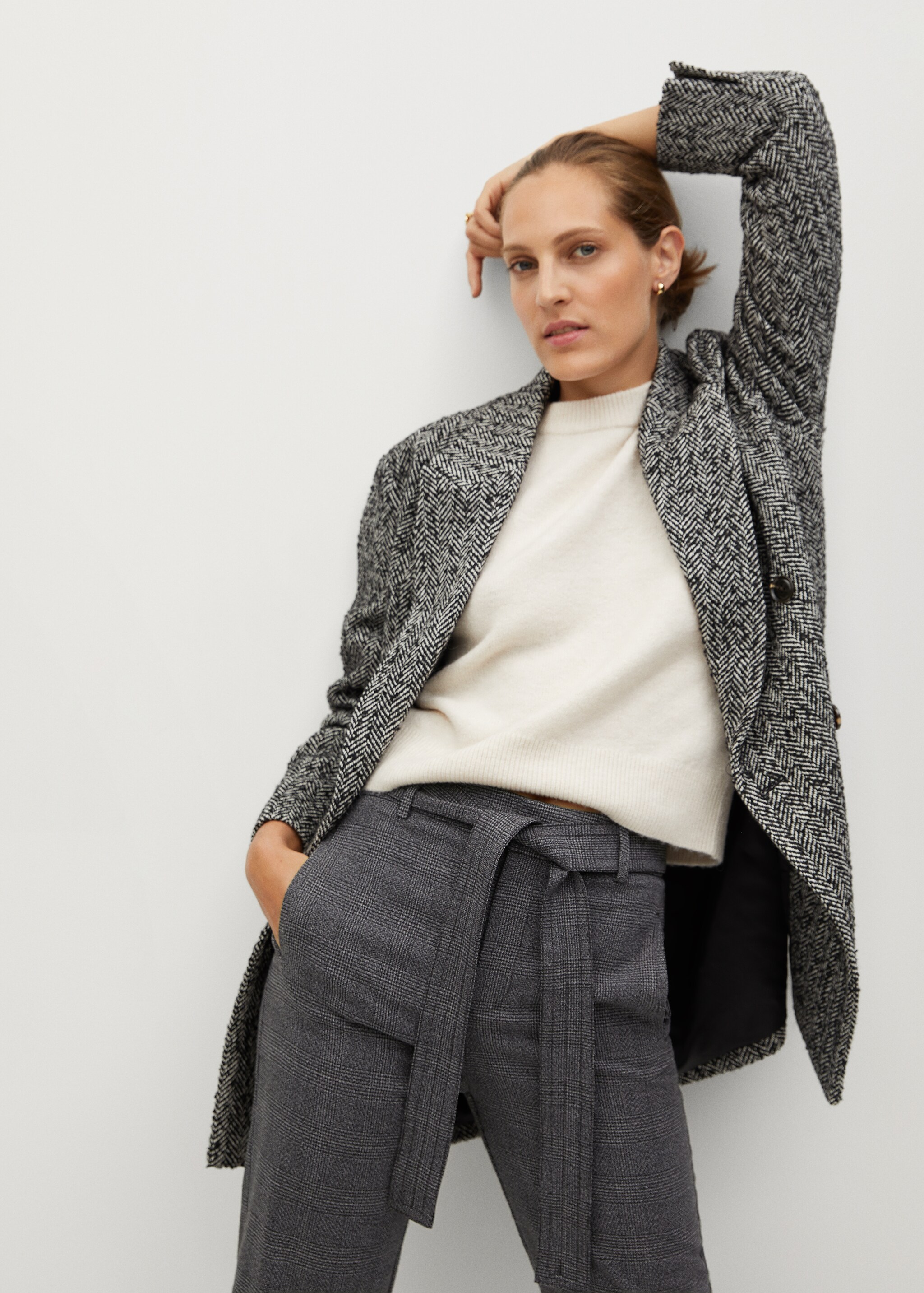 Bow straight trousers - Details of the article 2