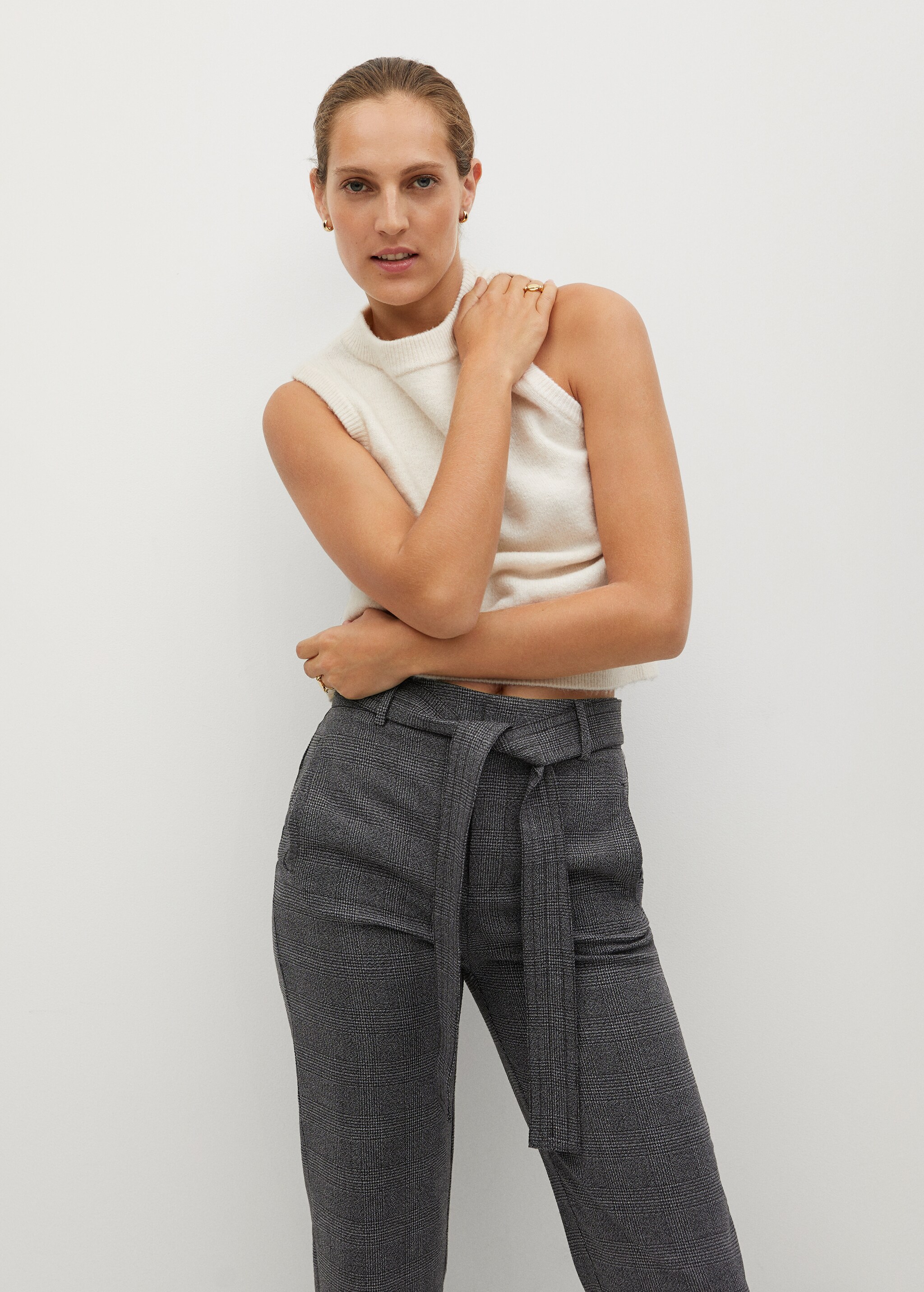 Bow straight trousers - Details of the article 3