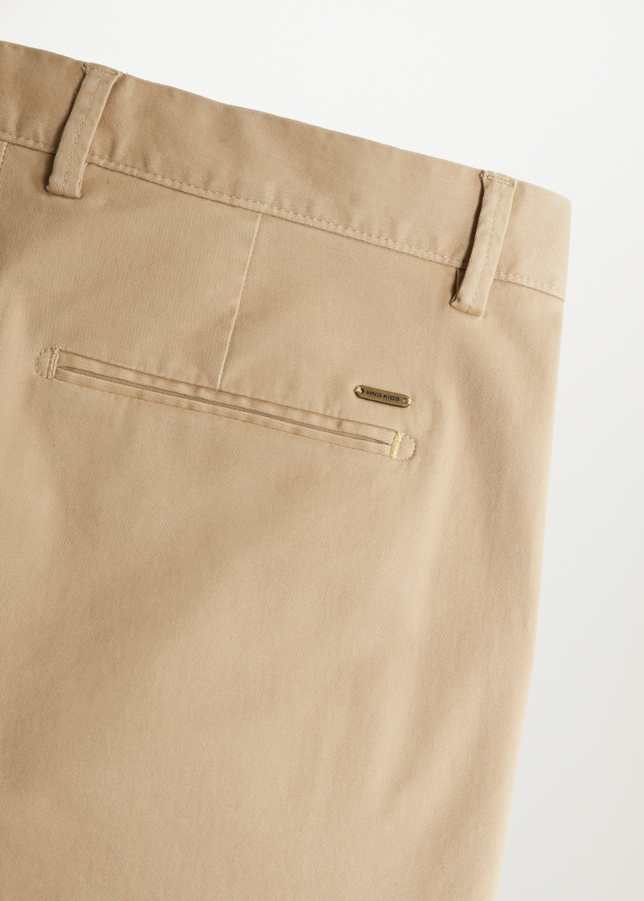 Straight flannel trousers - Details of the article 8