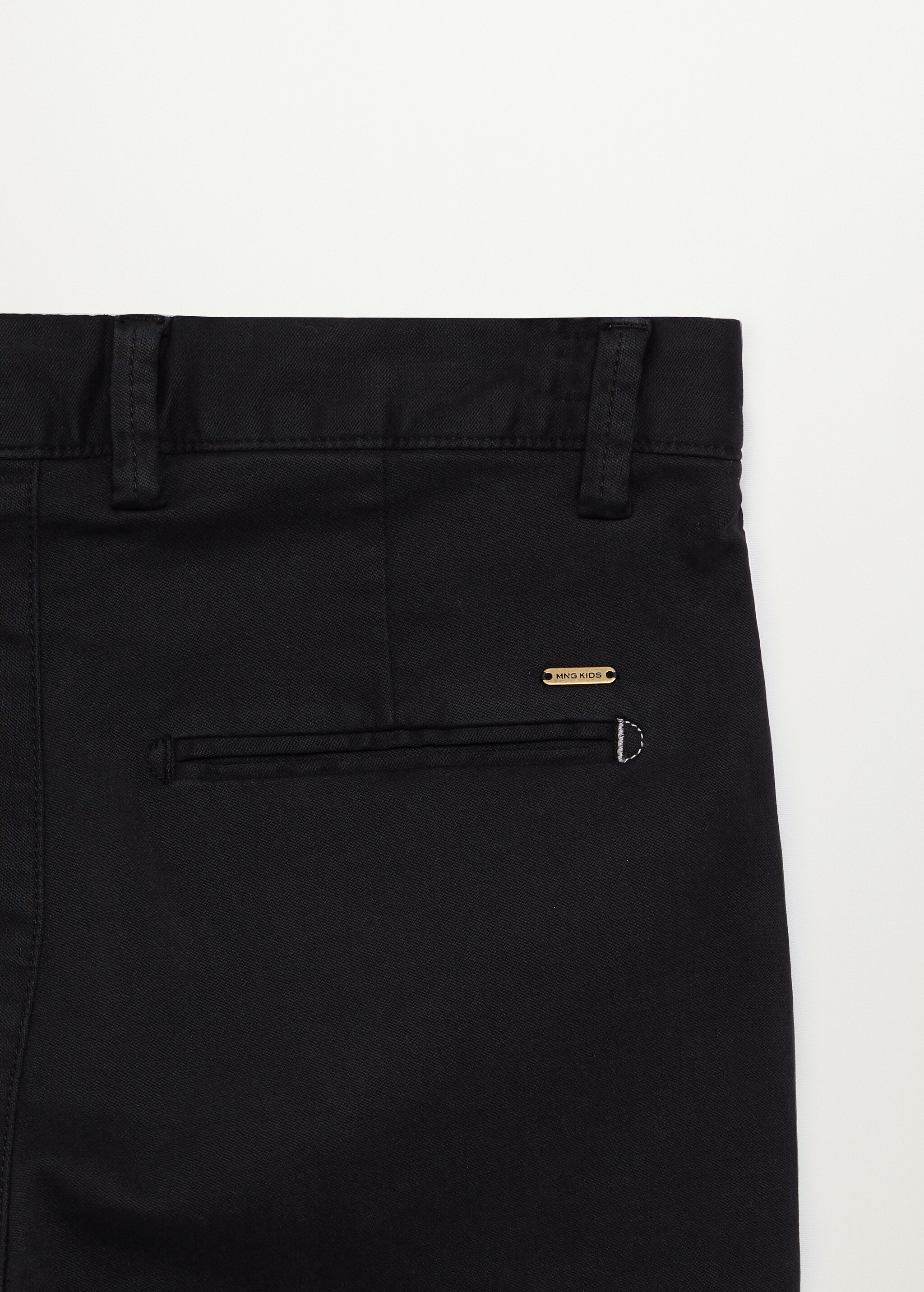 Straight flannel trousers - Details of the article 8