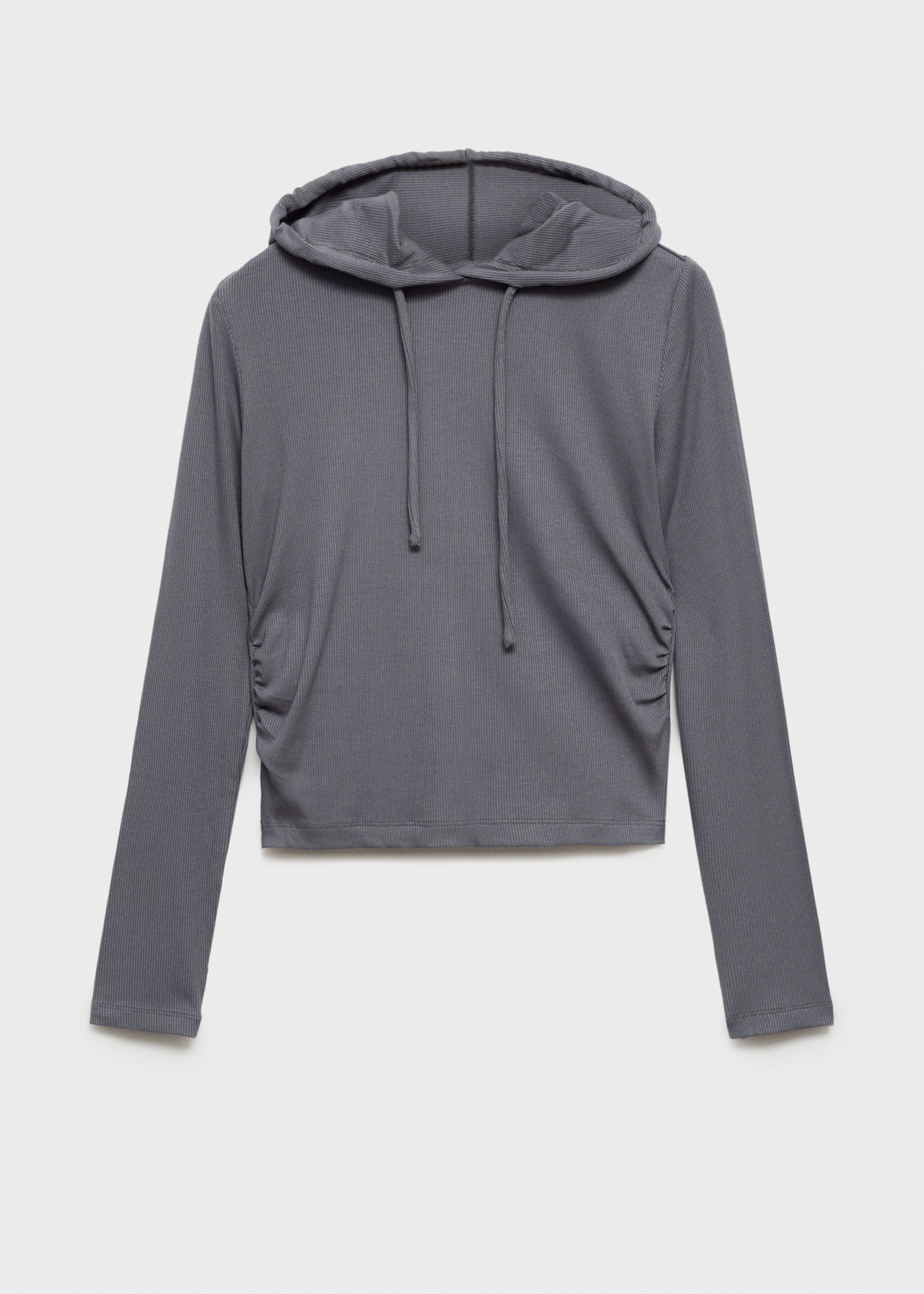 Ribbad huvtröja - Artikel utan modell, Kol. Ref: 77098271-00.