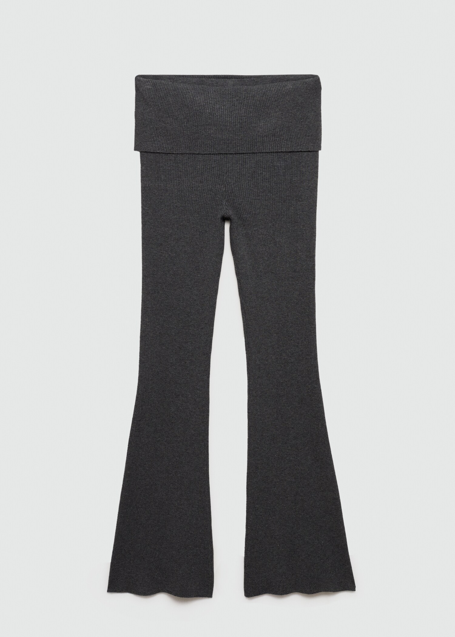 Leggings flare canalé - Artículo sin modelo