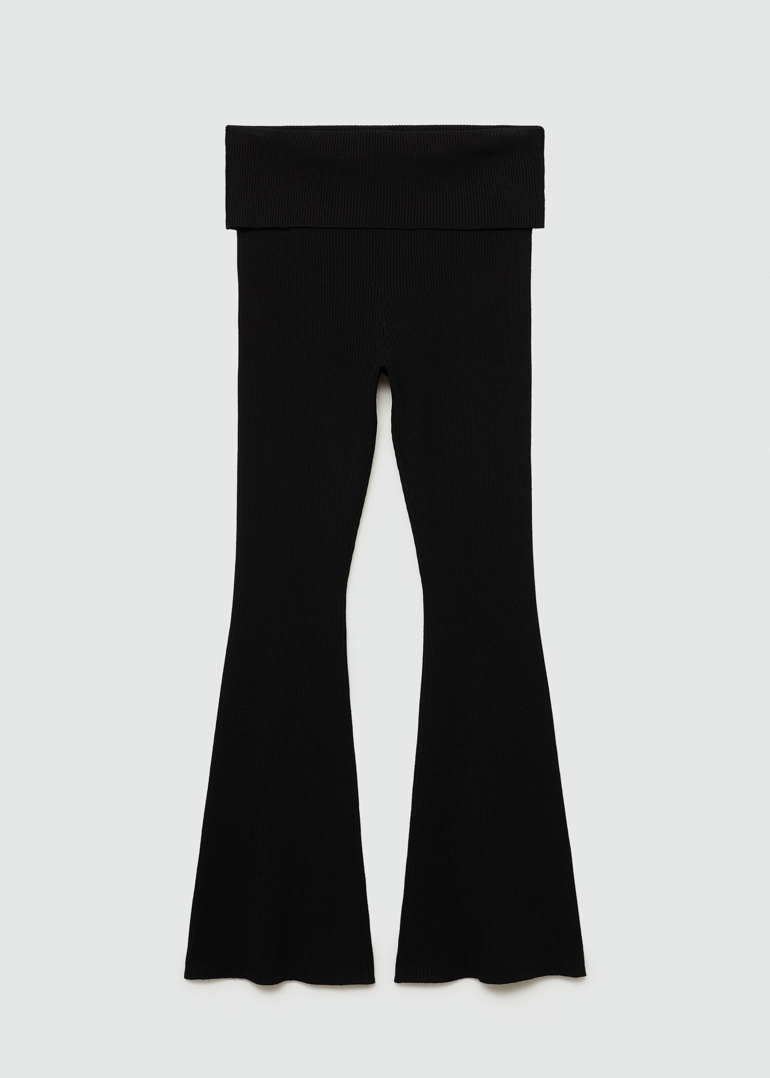 Leggings flare canalé - Artículo sin modelo