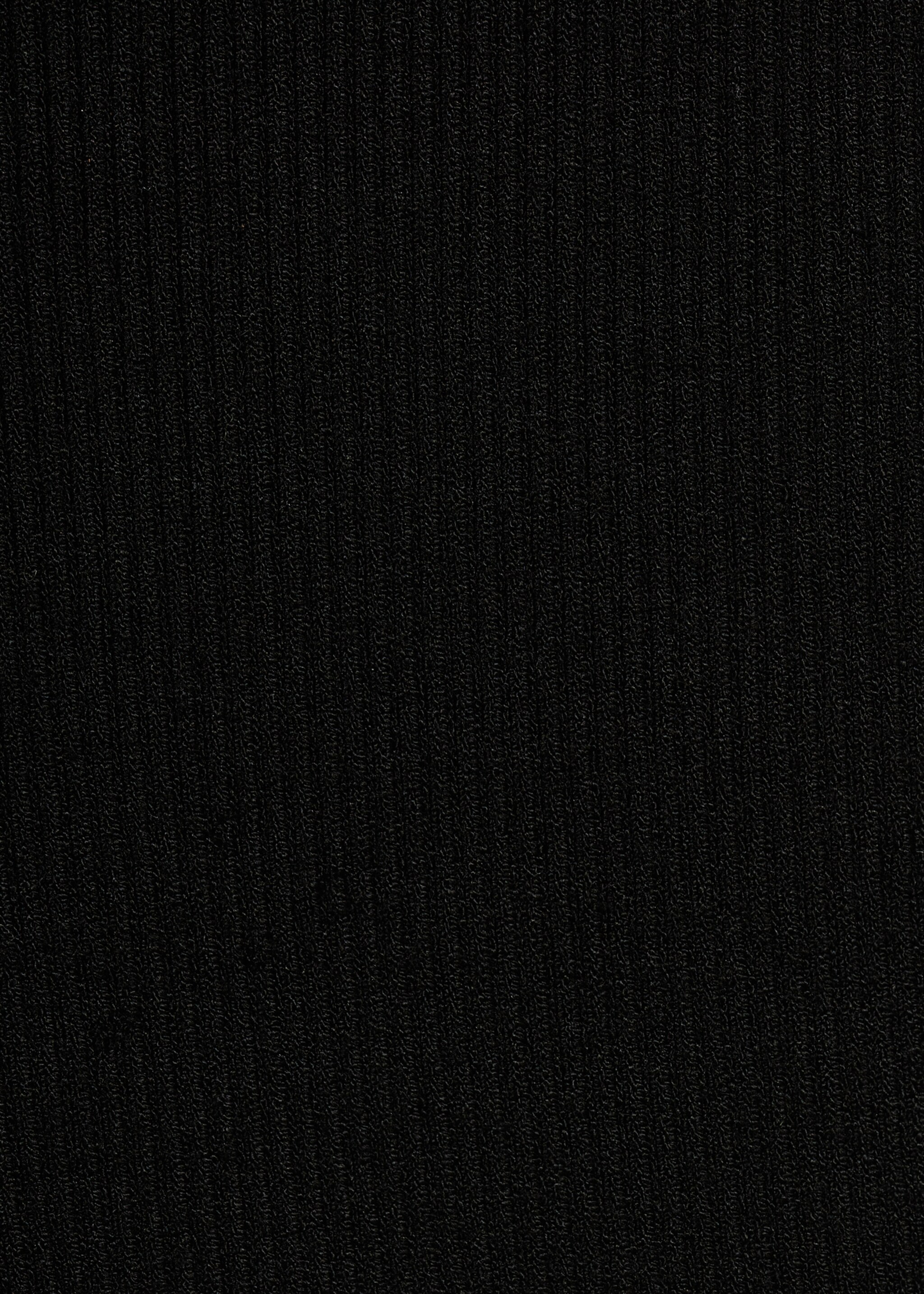 Leggings flare canalé - Detalle del artículo 0, Negro. Ref: 77098272-00.