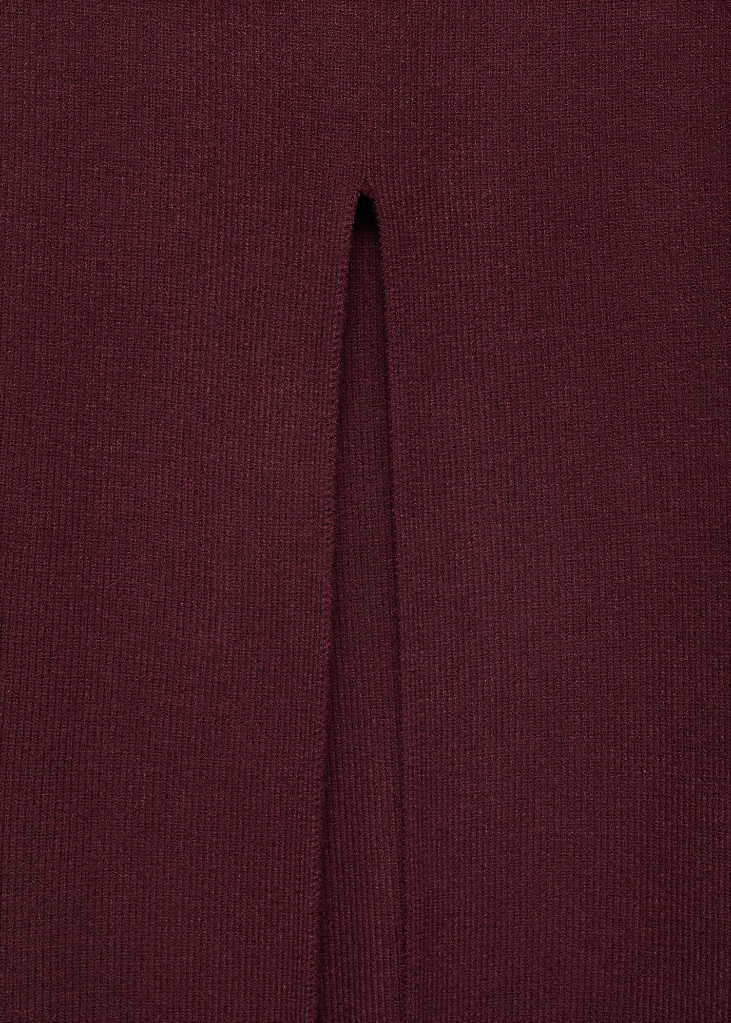 Ribbed midi skirt - Details of the article 0
