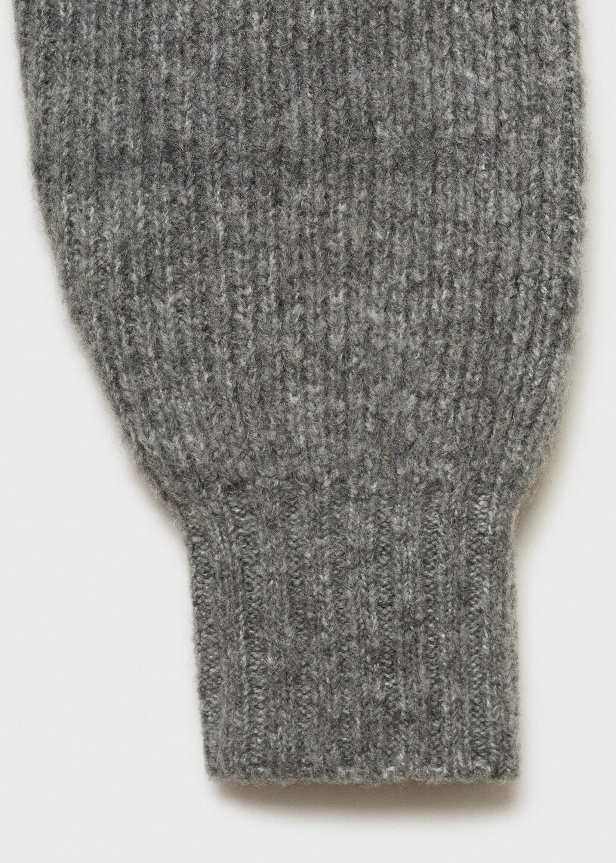 Kofta med polokrage - Detaljer om artikeln 0, Grå. Ref: 77098282-00.