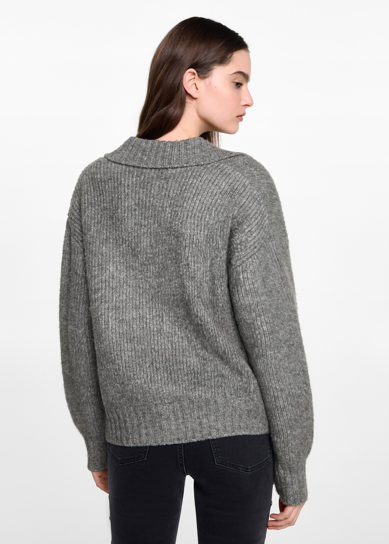 Kofta med polokrage - Artikelns baksida