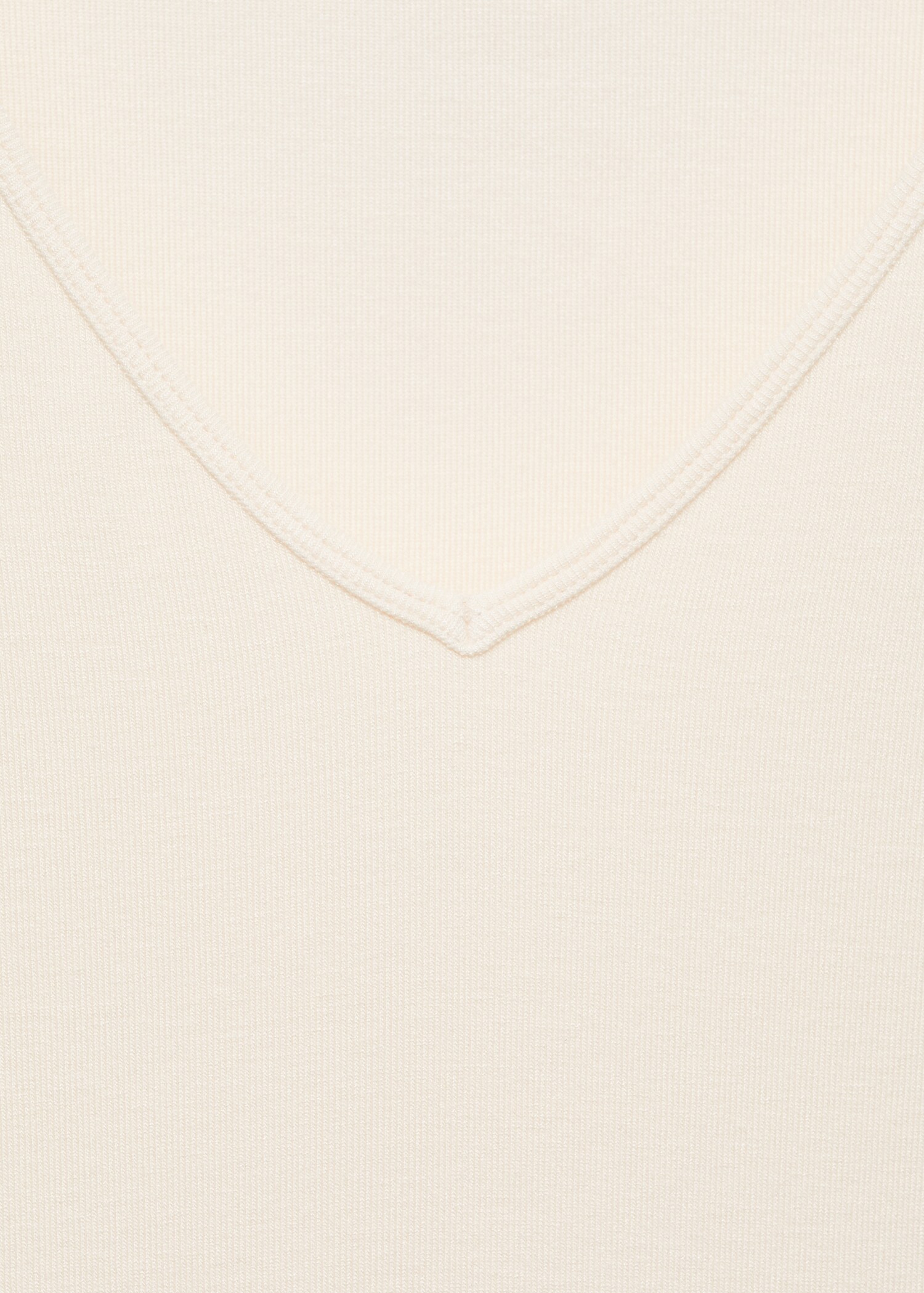 Long-sleeved V-neck T-shirt - Details of the article 8