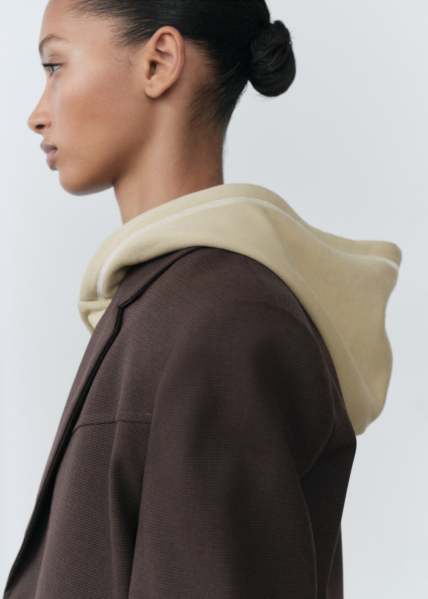Baumwoll-Sweatshirt mit Schriftzug - Detail des Artikels 1