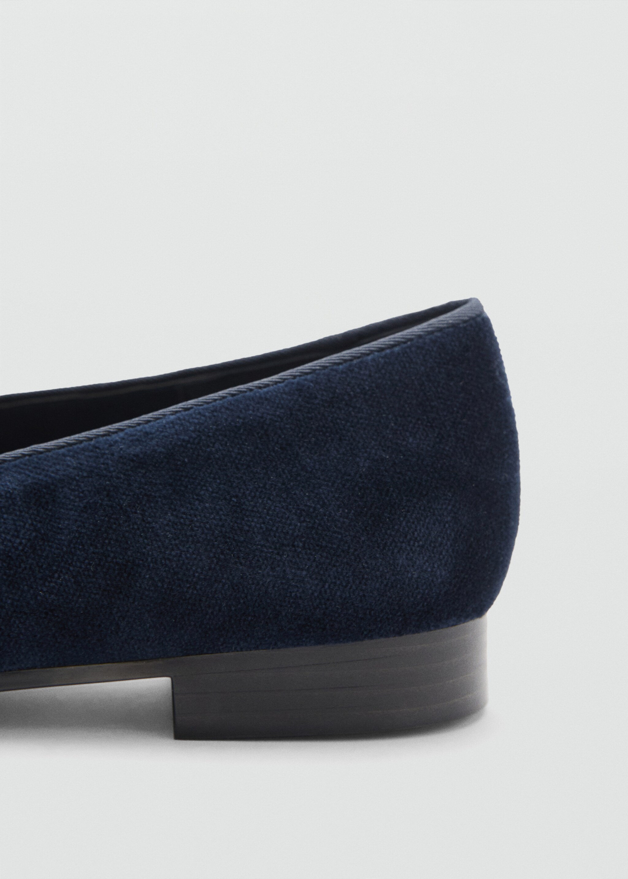 Mocassins velours - Détail de l'article 2, Bleu. Ref: 77098635-00.