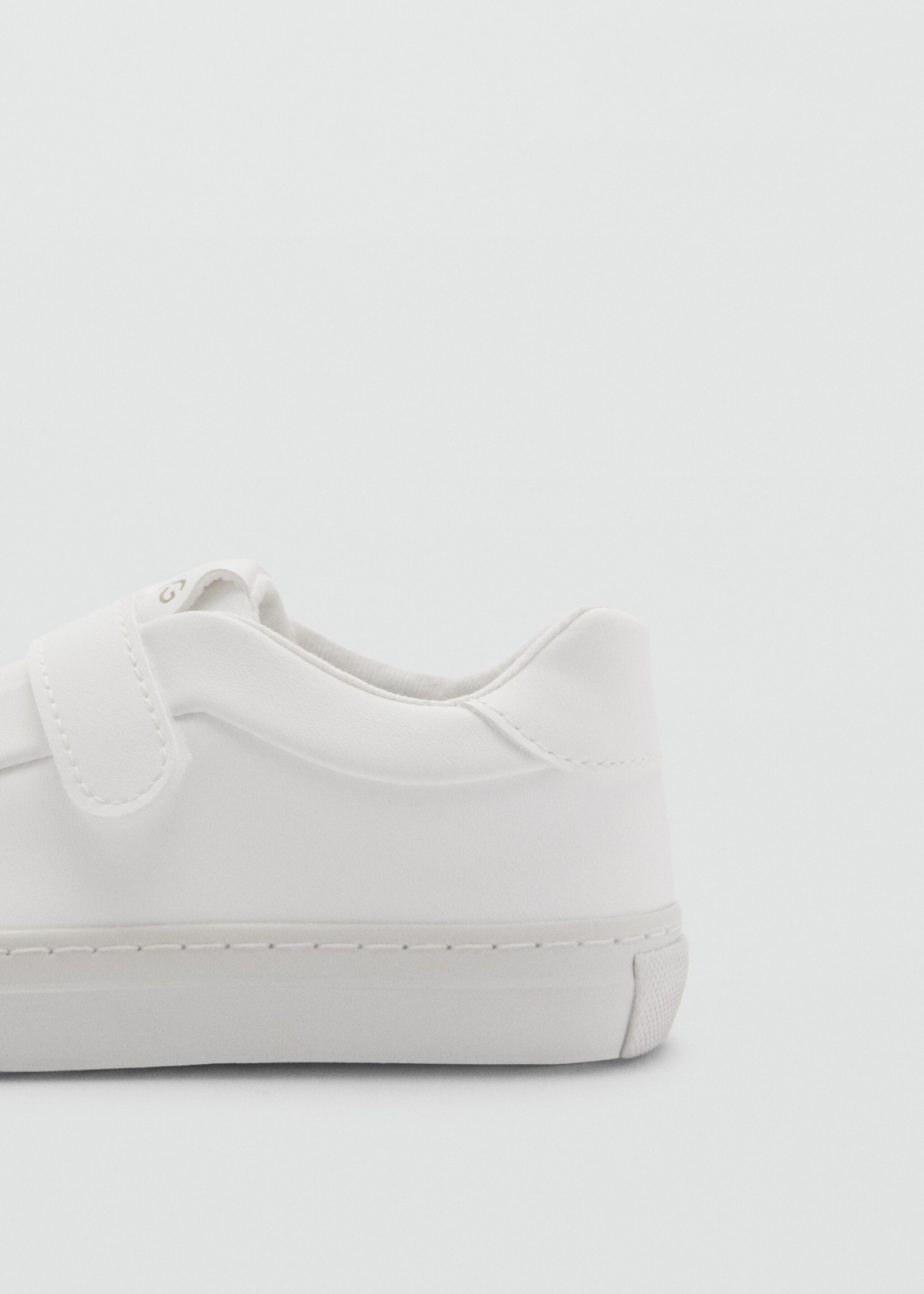 Sneakers mit Klettverschluss - Detail des Artikels 1, Weiß. Ref: 77098636-00.