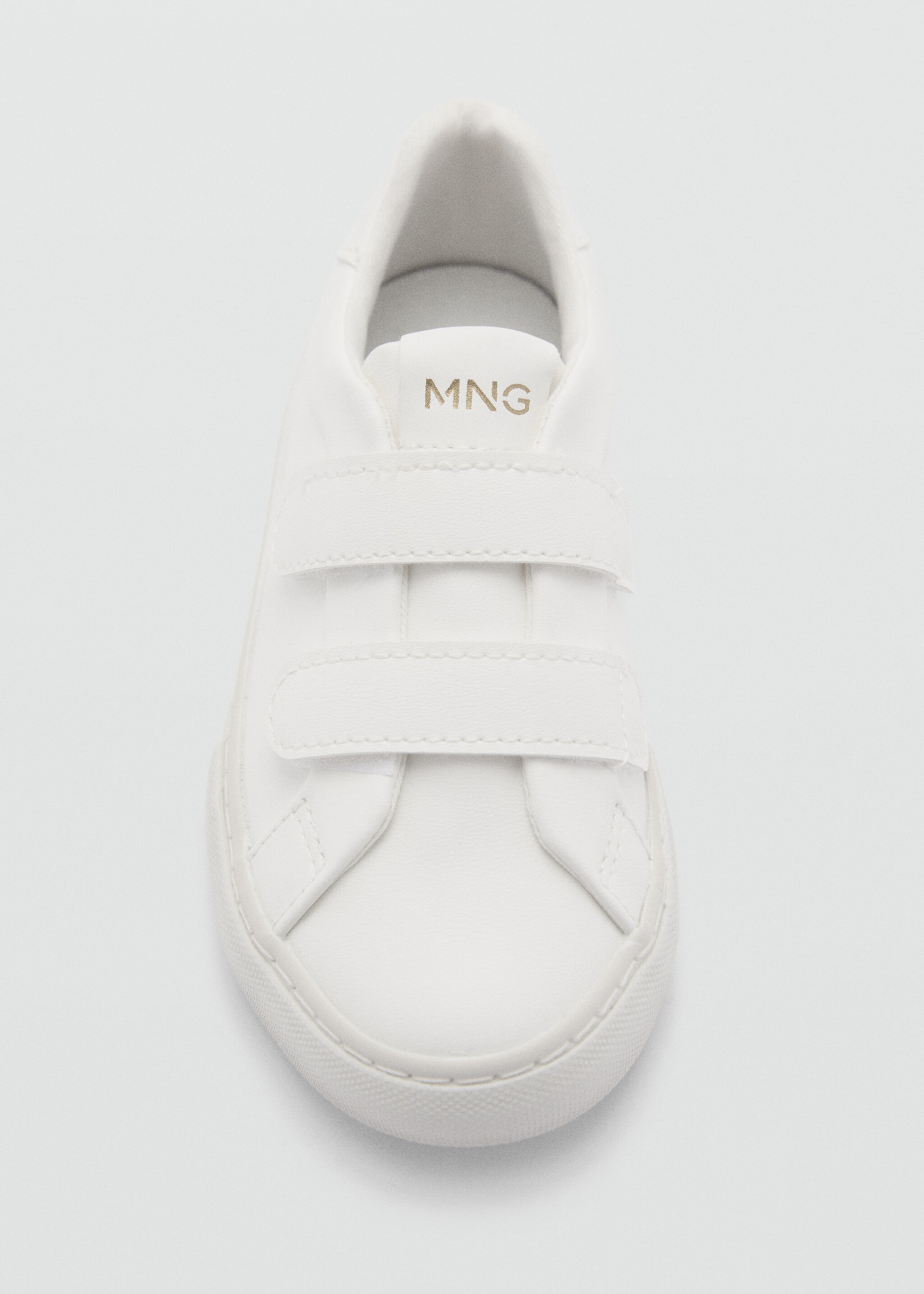 Sneakers mit Klettverschluss - Detail des Artikels 2, Weiß. Ref: 77098636-00.